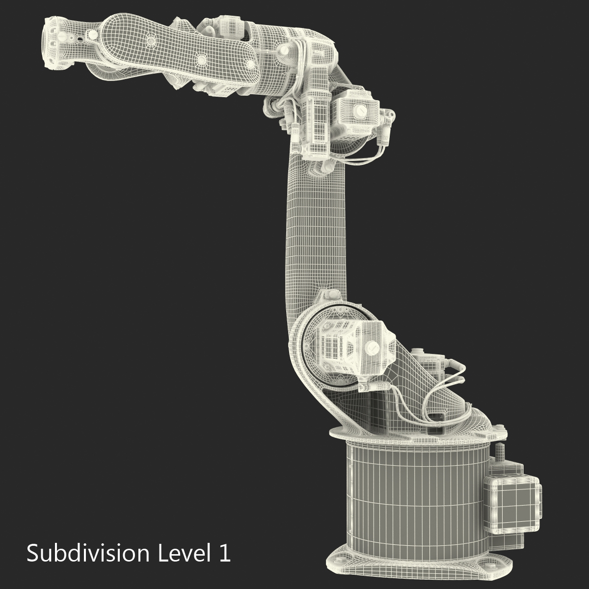 3D Kuka Robot KR 16 arc HW model