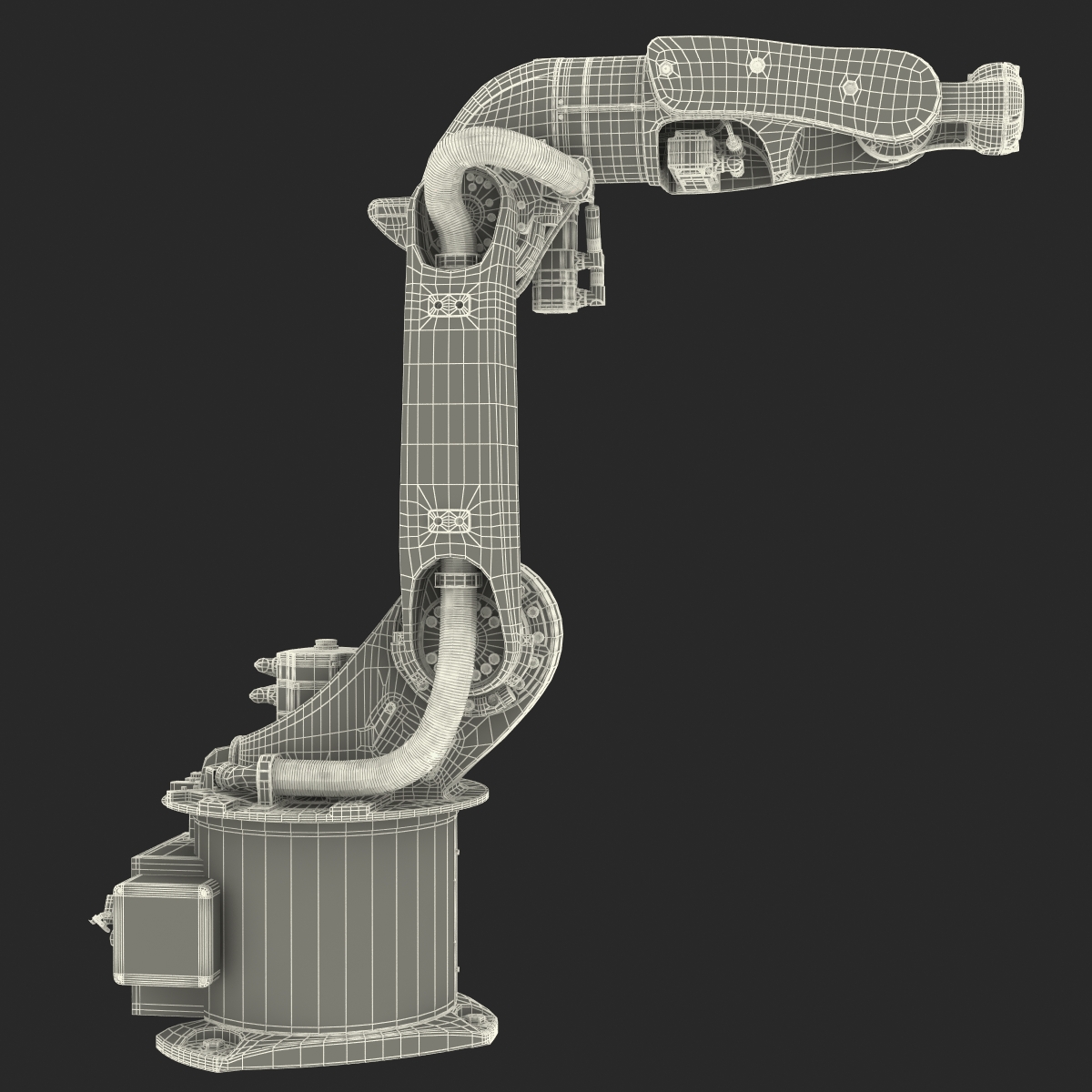 3D Kuka Robot KR 16 arc HW model