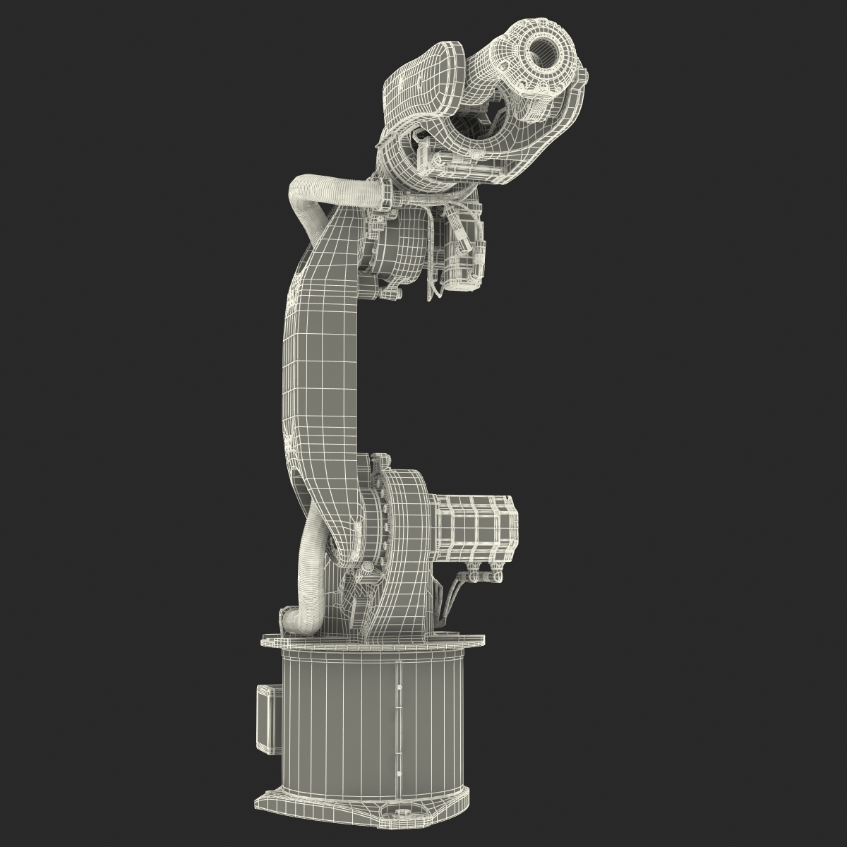 3D Kuka Robot KR 16 arc HW model