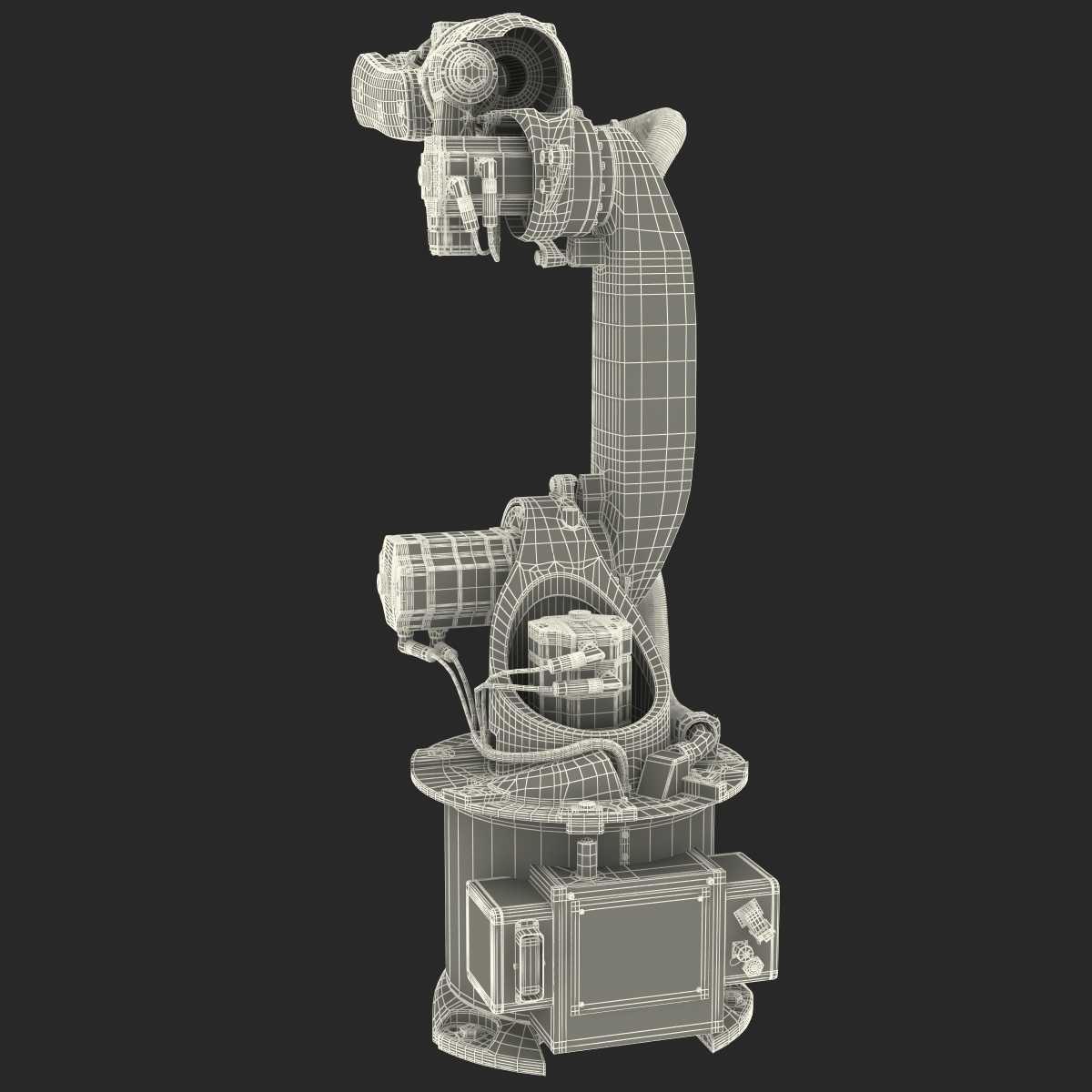 3D Kuka Robot KR 16 arc HW model