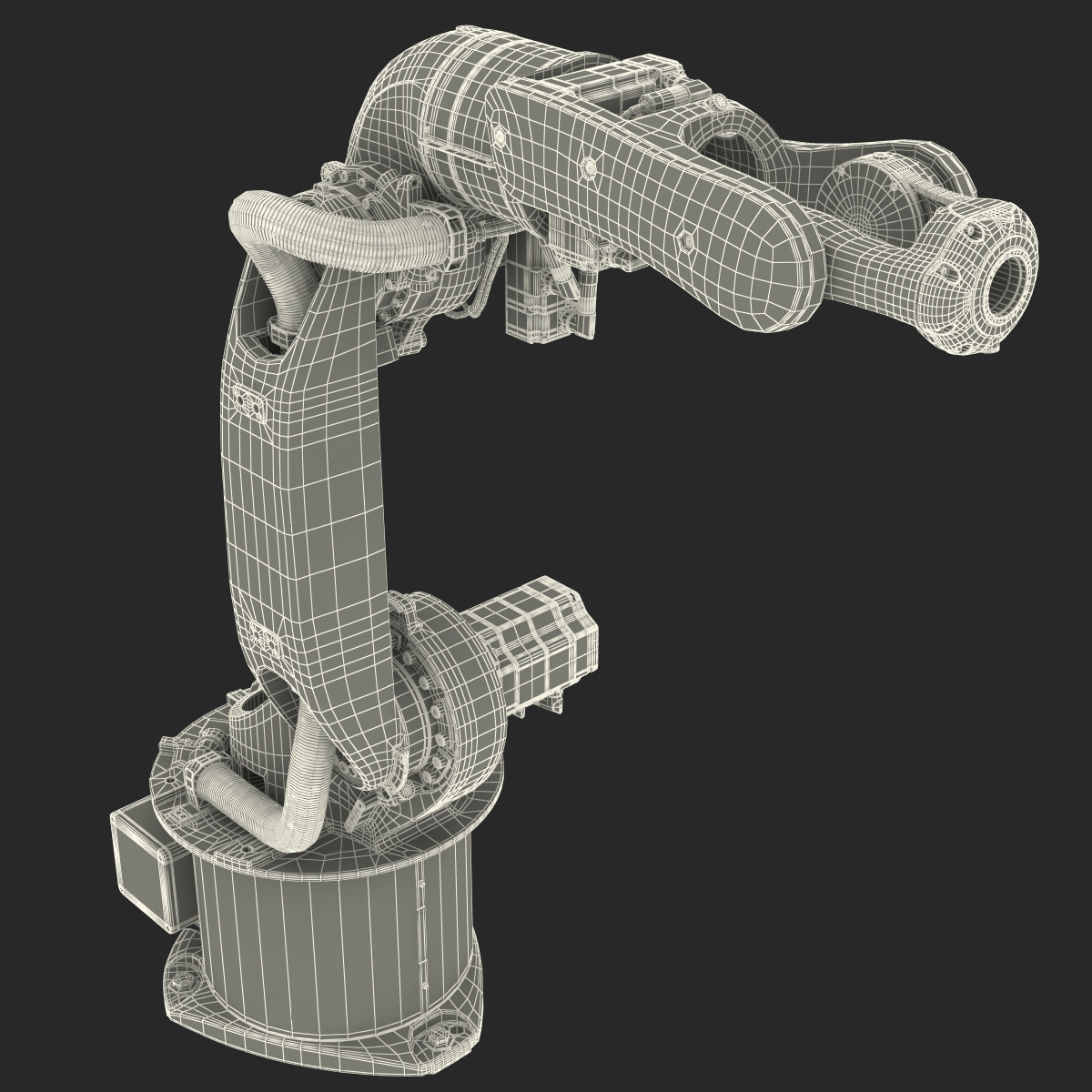 3D Kuka Robot KR 16 arc HW model