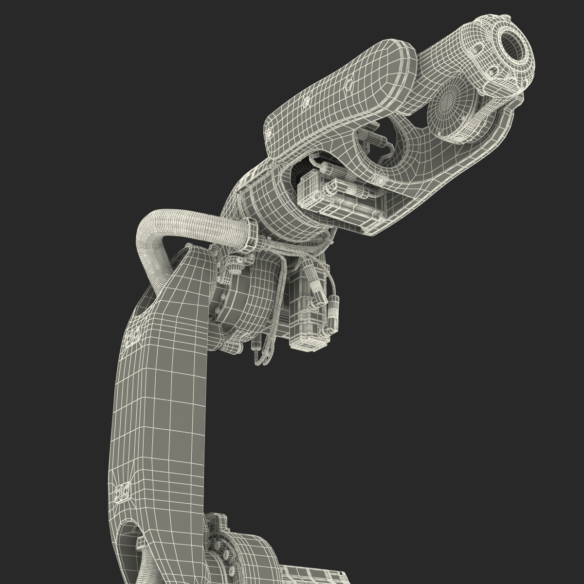 3D Kuka Robot KR 16 arc HW model