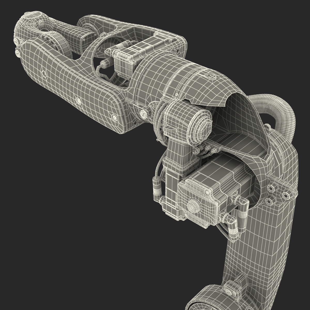 3D Kuka Robot KR 16 arc HW model