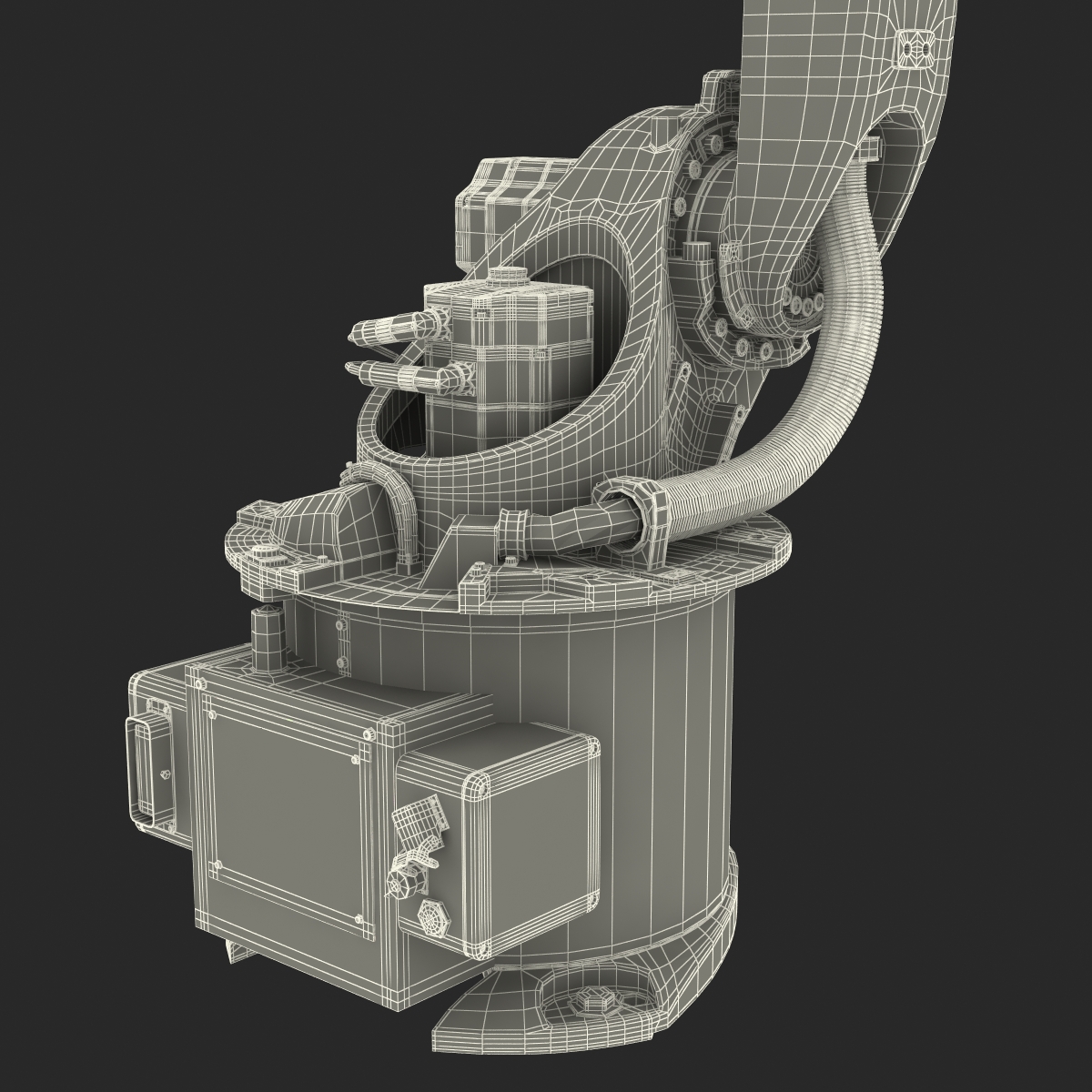 3D Kuka Robot KR 16 arc HW model