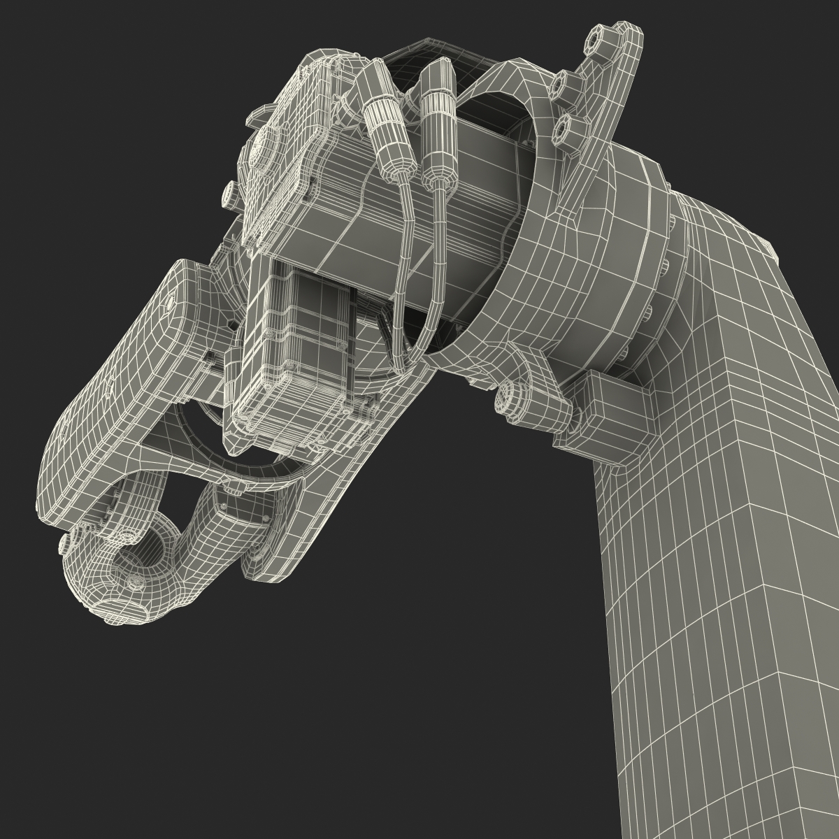 3D Kuka Robot KR 16 arc HW model