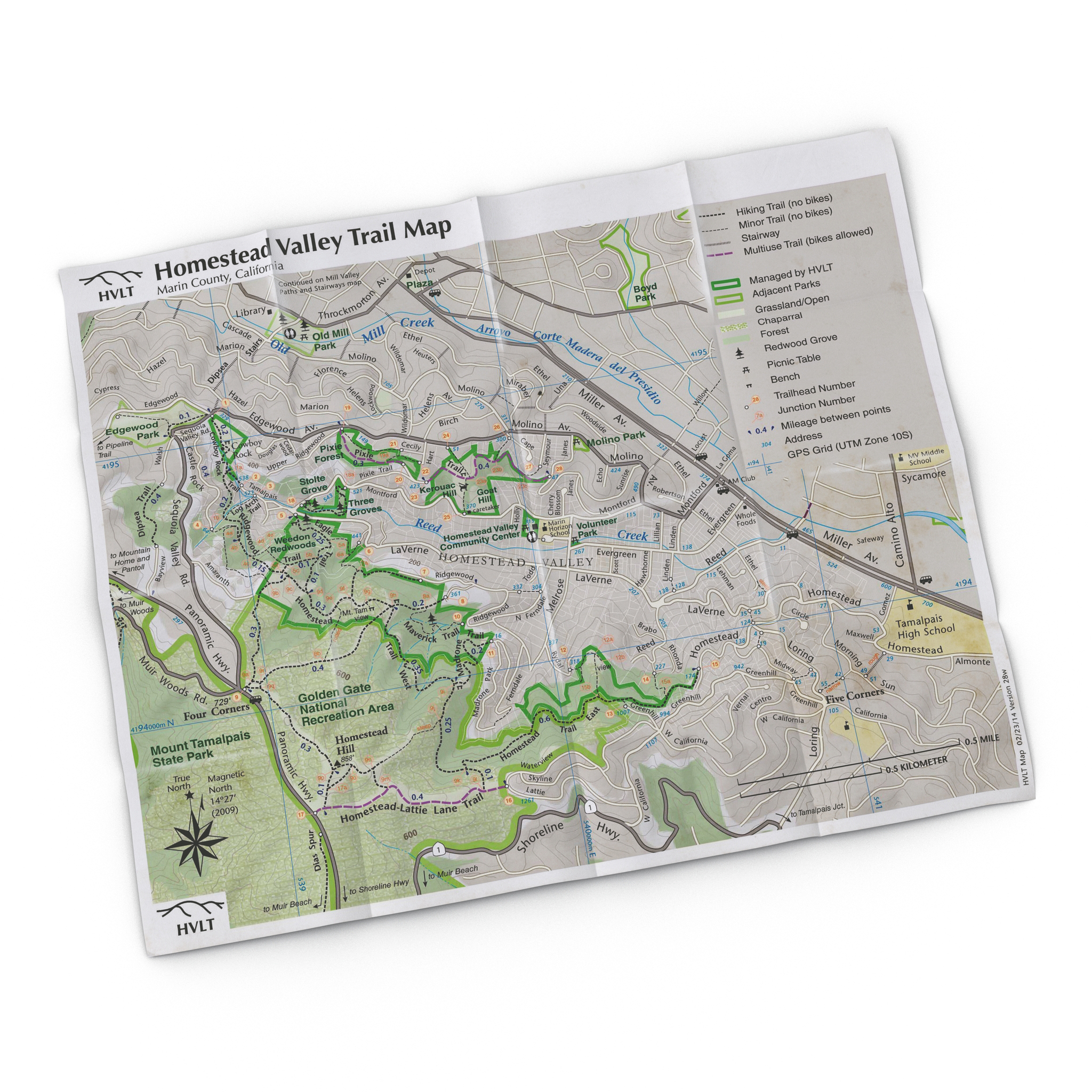 Trail Map 3D model