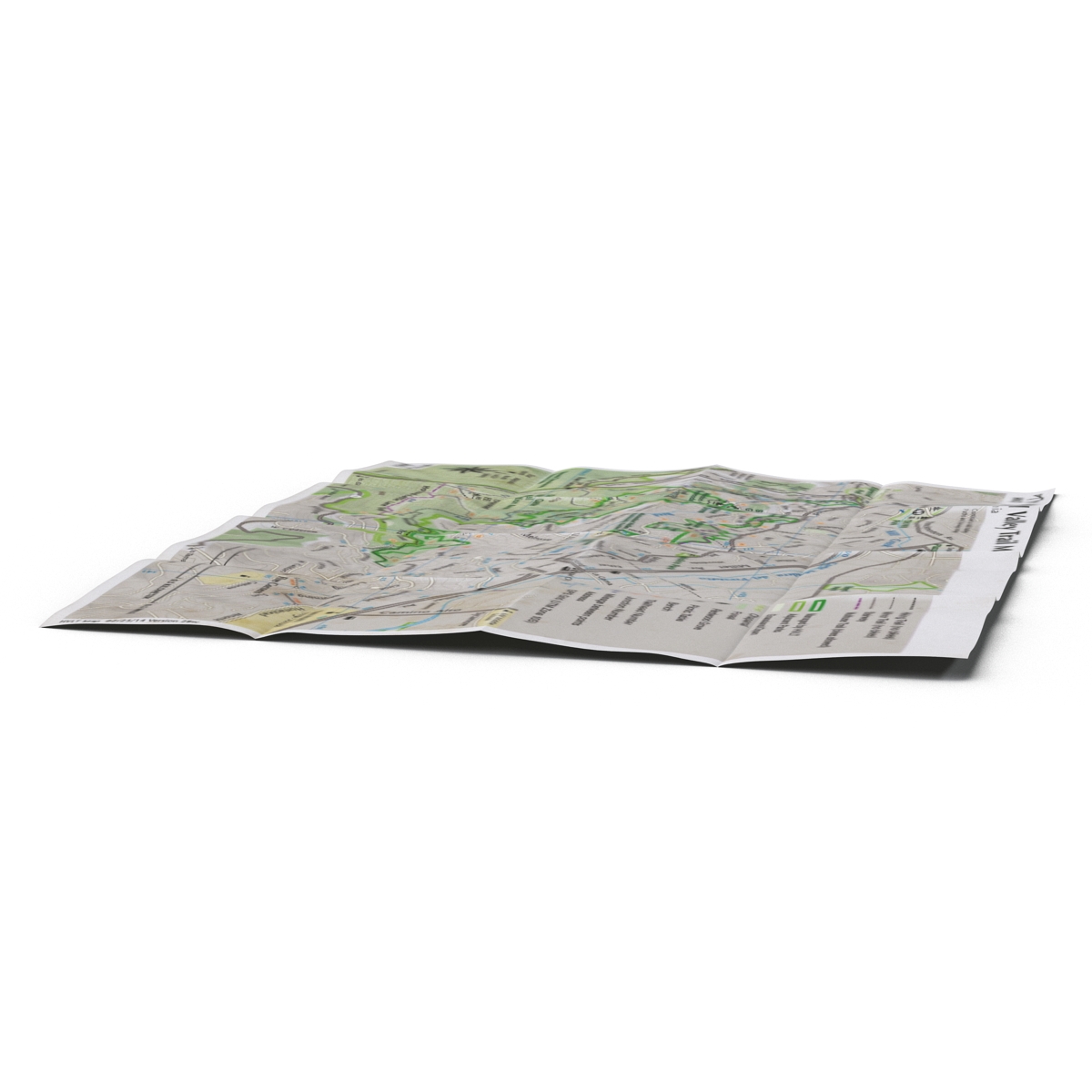 Trail Map 3D model