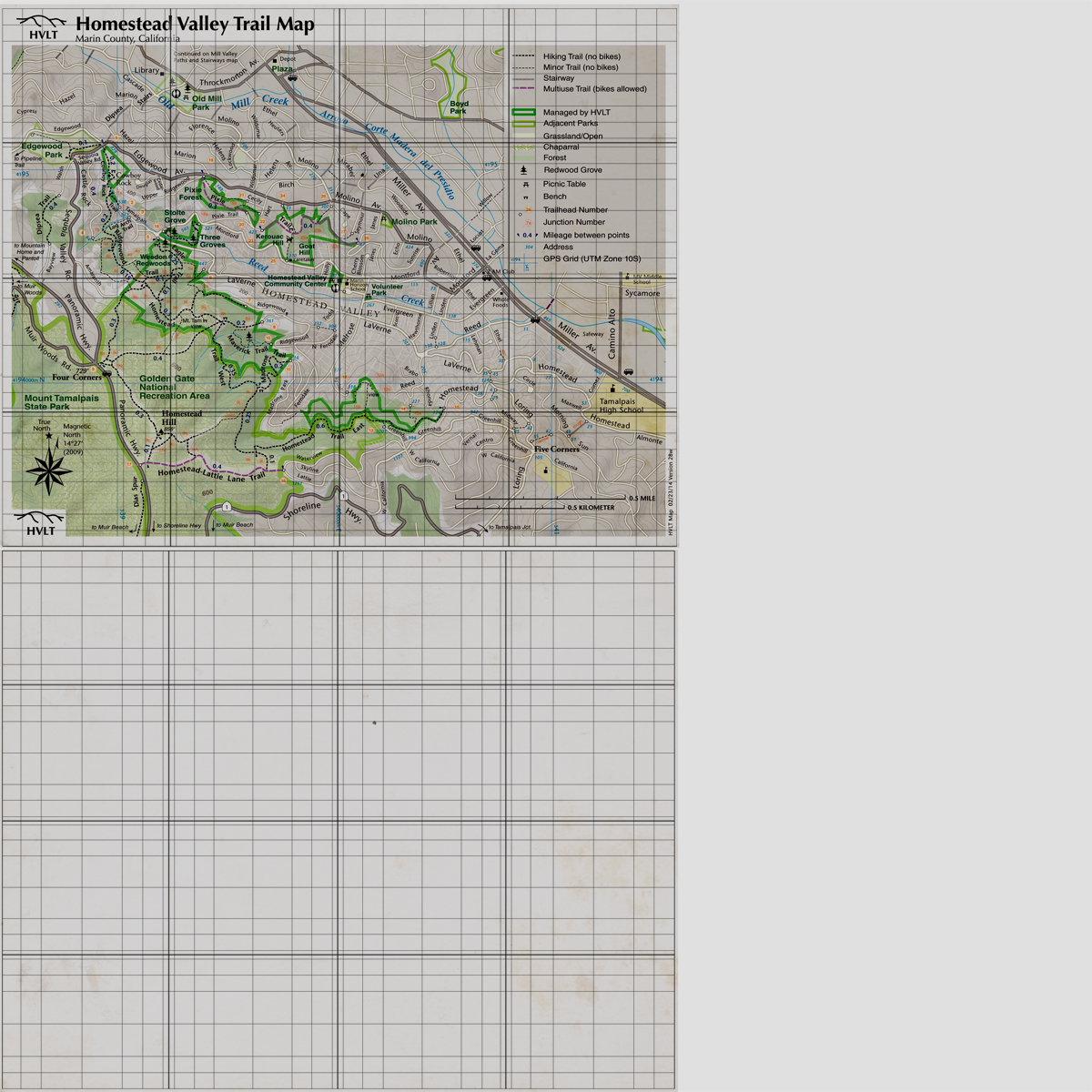 Trail Map 3D model