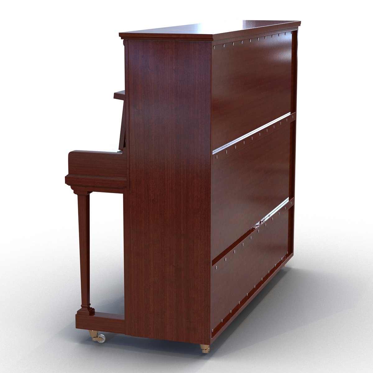 3D Upright Piano model