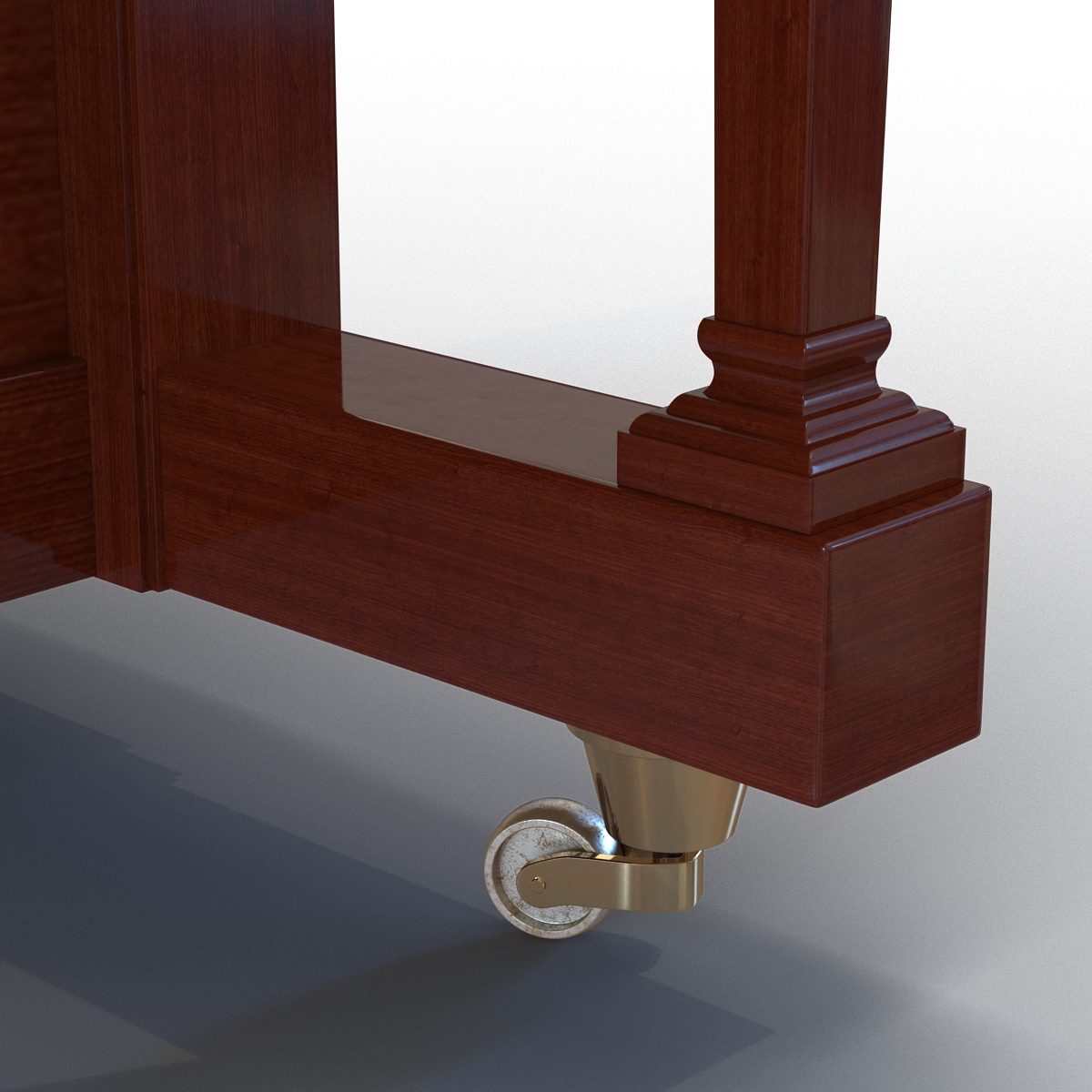 3D model Upright Piano Rigged