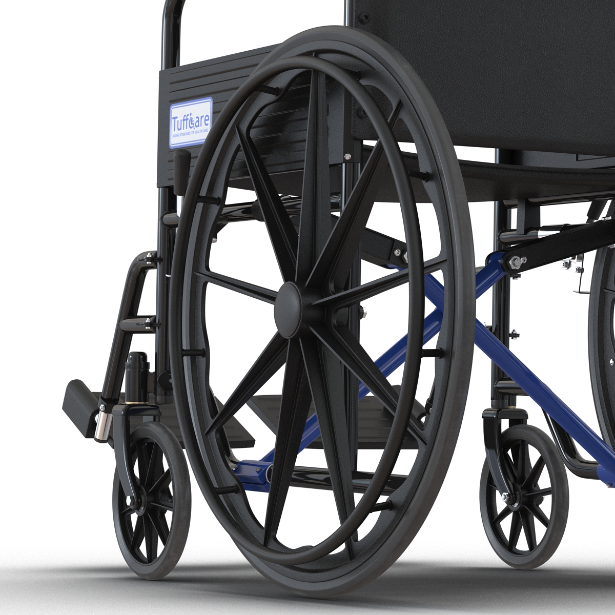 Wheelchair Rigged 3D