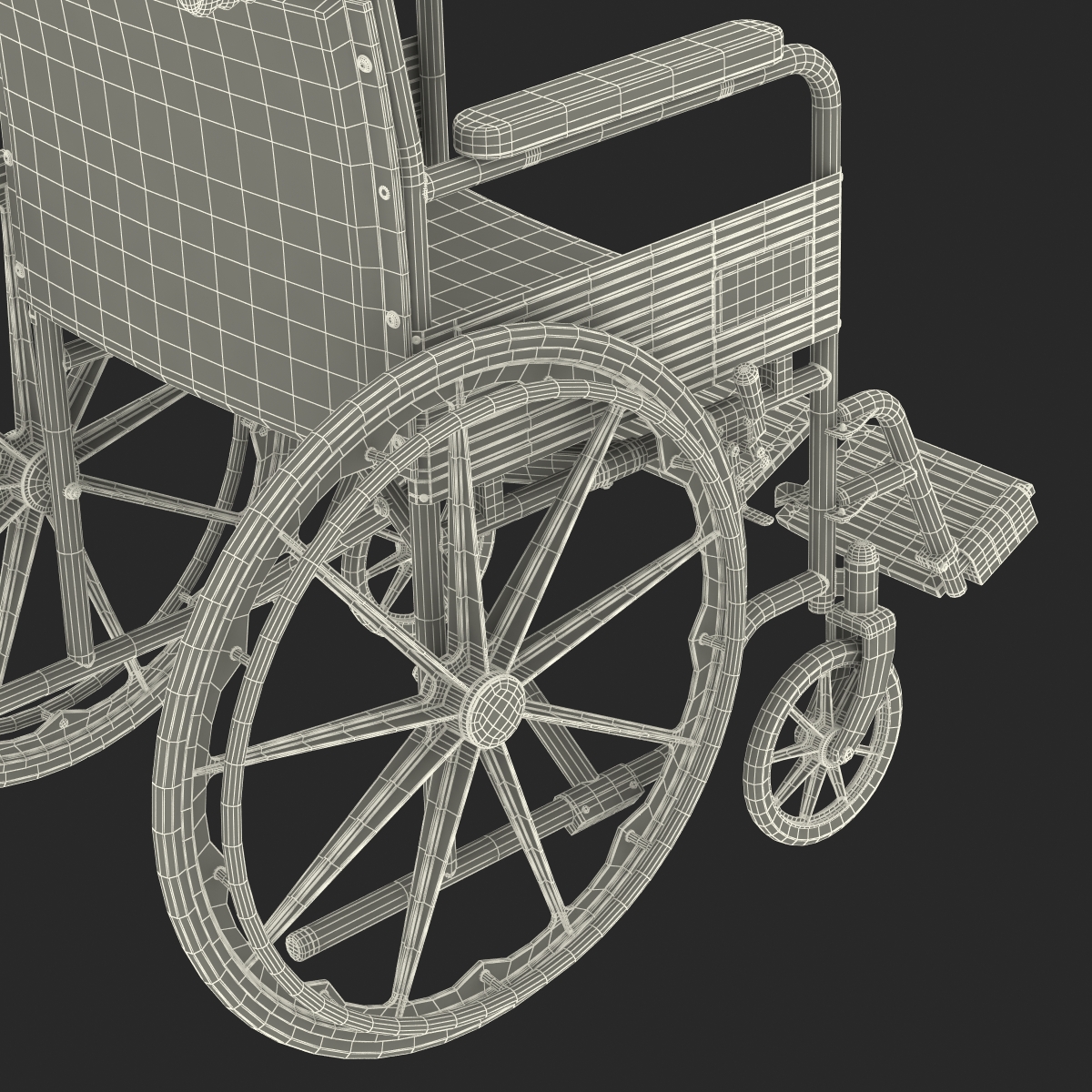 3D Wheelchair Generic model