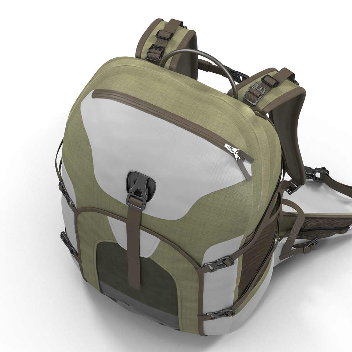 Fishing Backpack Generic 3D model