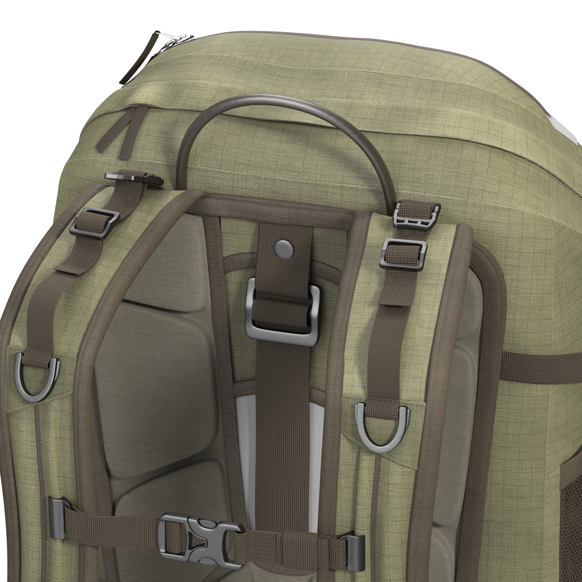 Fishing Backpack Generic 3D model