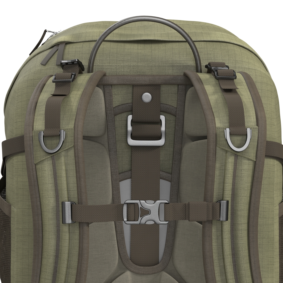 Fishing Backpack Generic 3D model