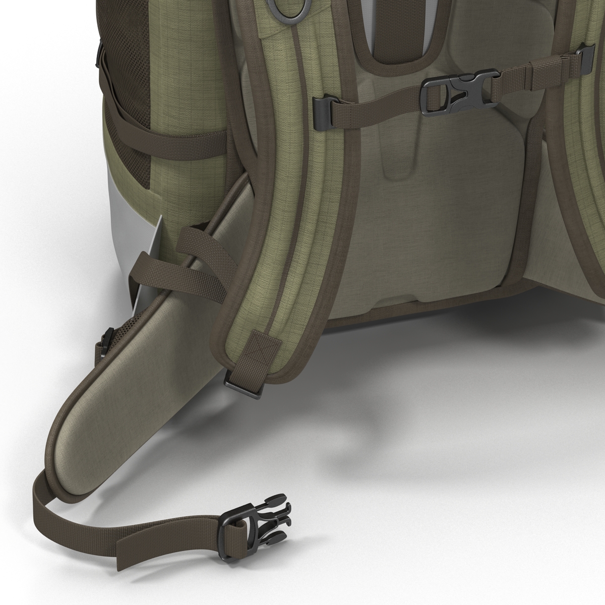 Fishing Backpack Generic 3D model