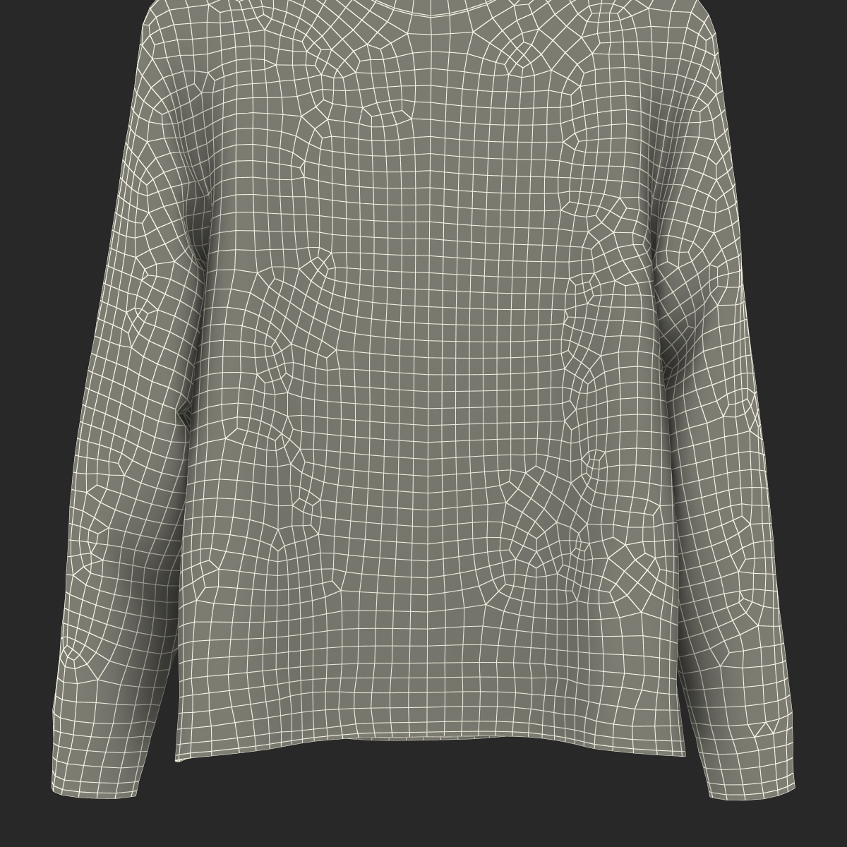 Sweater on Hanger 3D