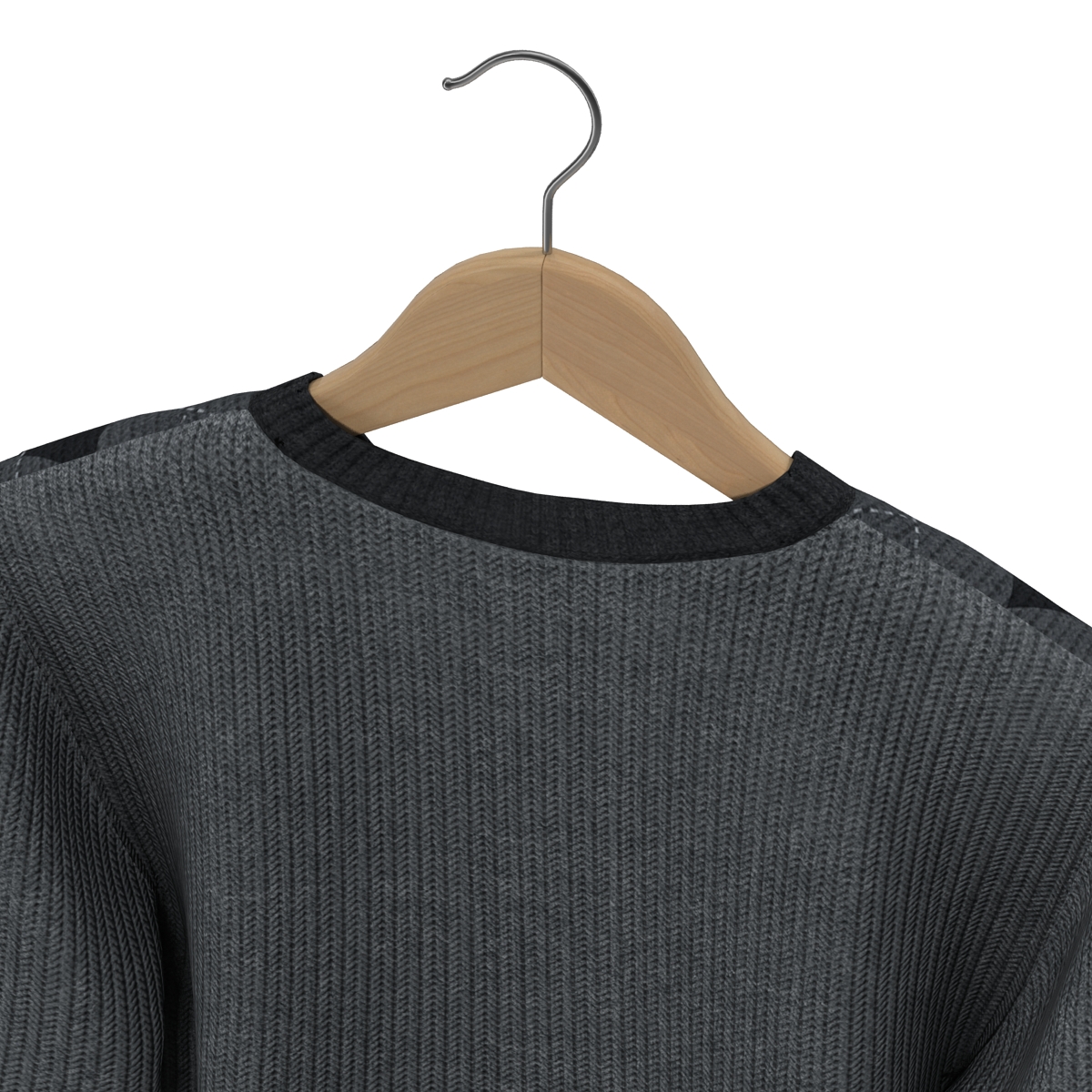 Sweater on Hanger 3 3D model