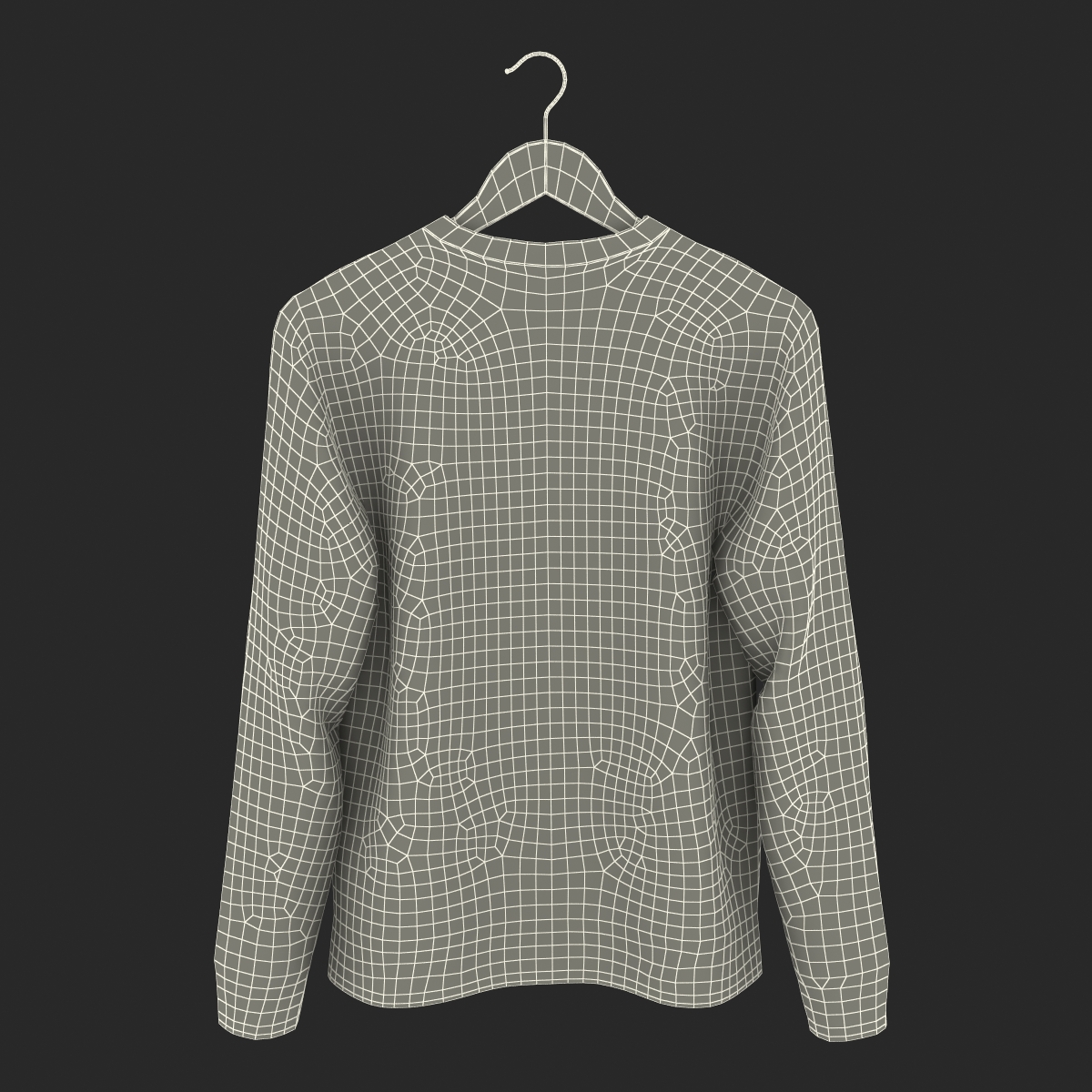 Sweater on Hanger 3 3D model