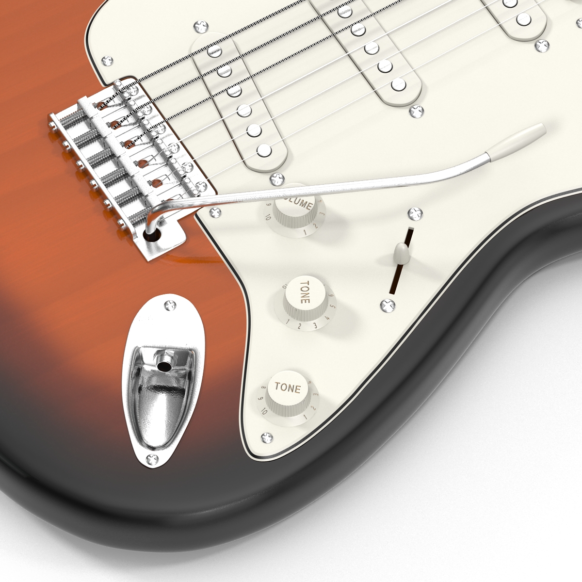 3D model Electric Guitar