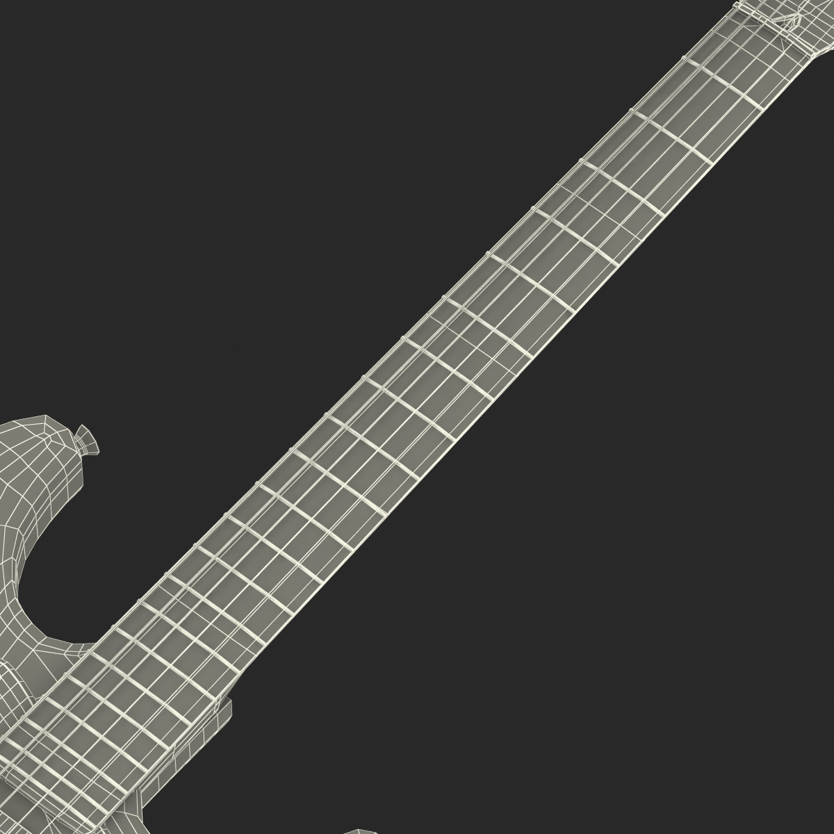 3D model Electric Guitar