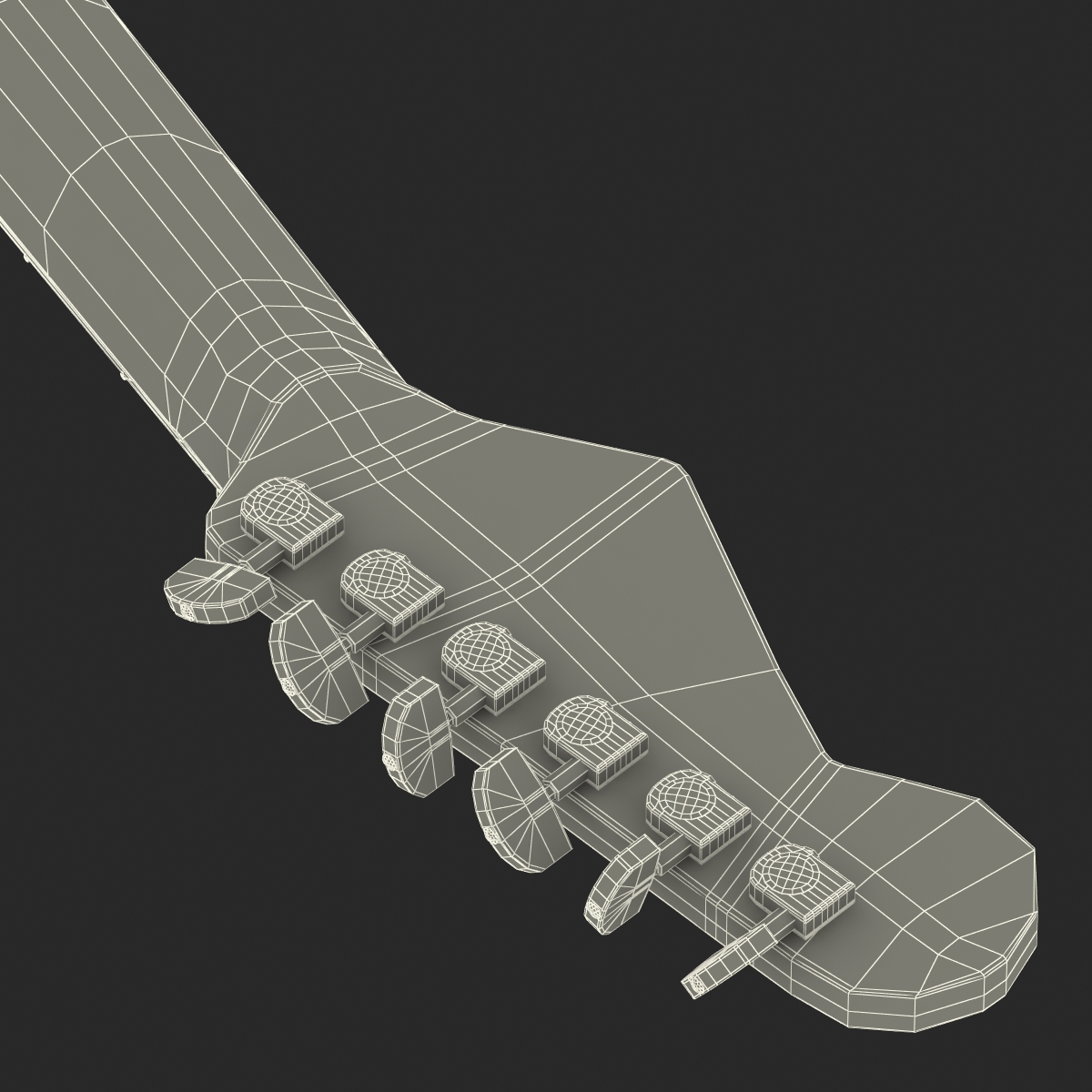 3D model Electric Guitar