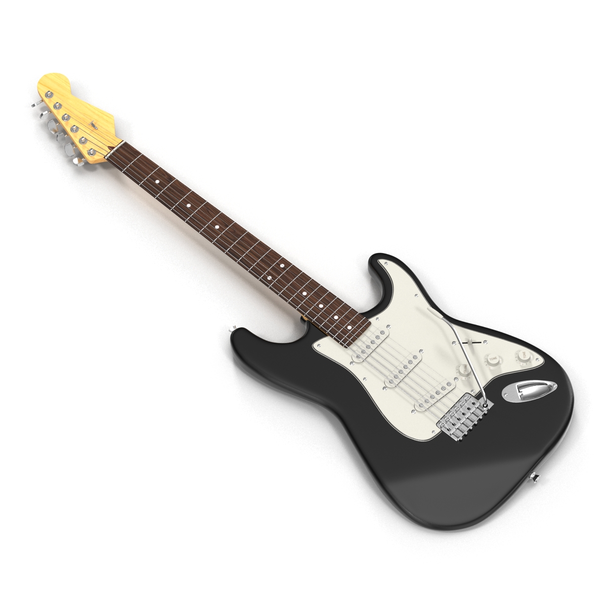 3D Electric Guitar Generic model