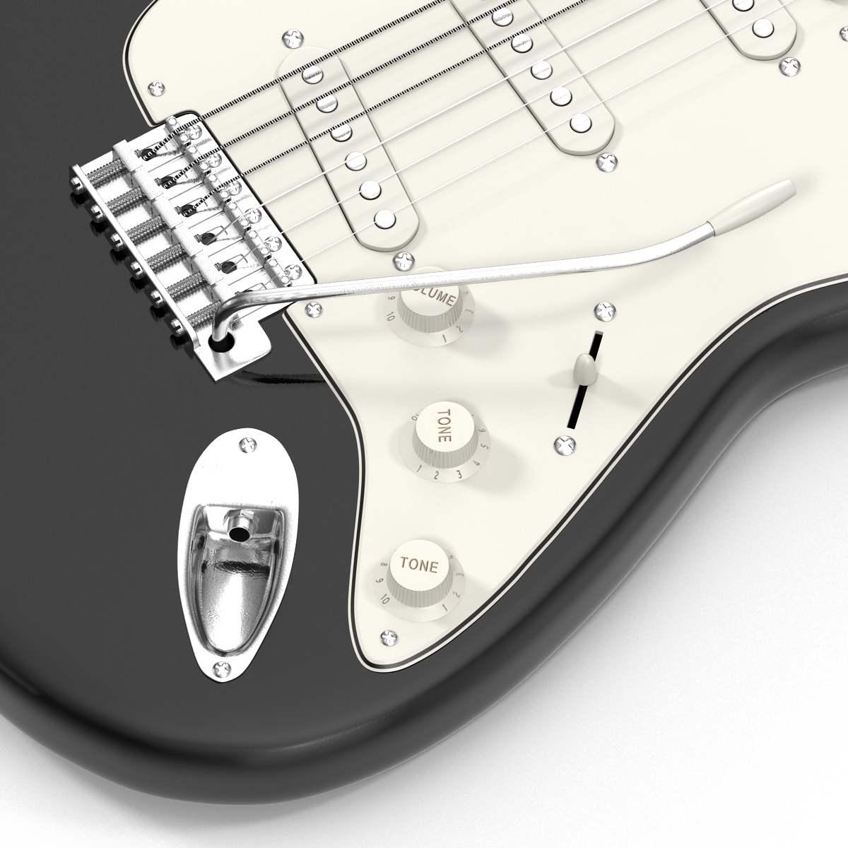 3D Electric Guitar Generic model