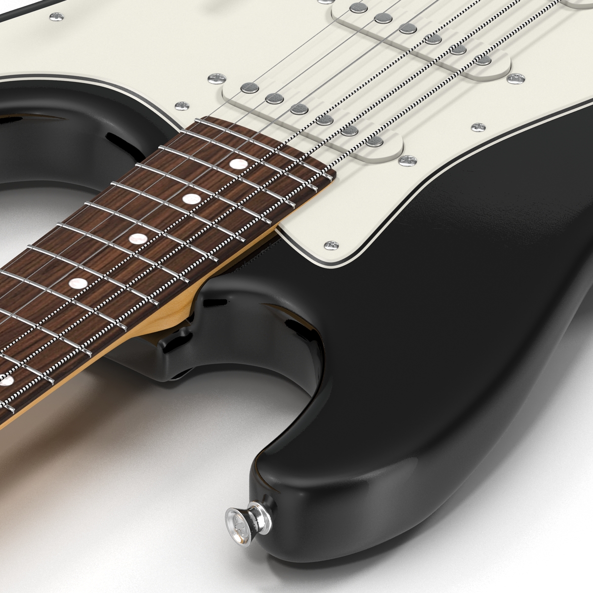 3D Electric Guitar Generic model