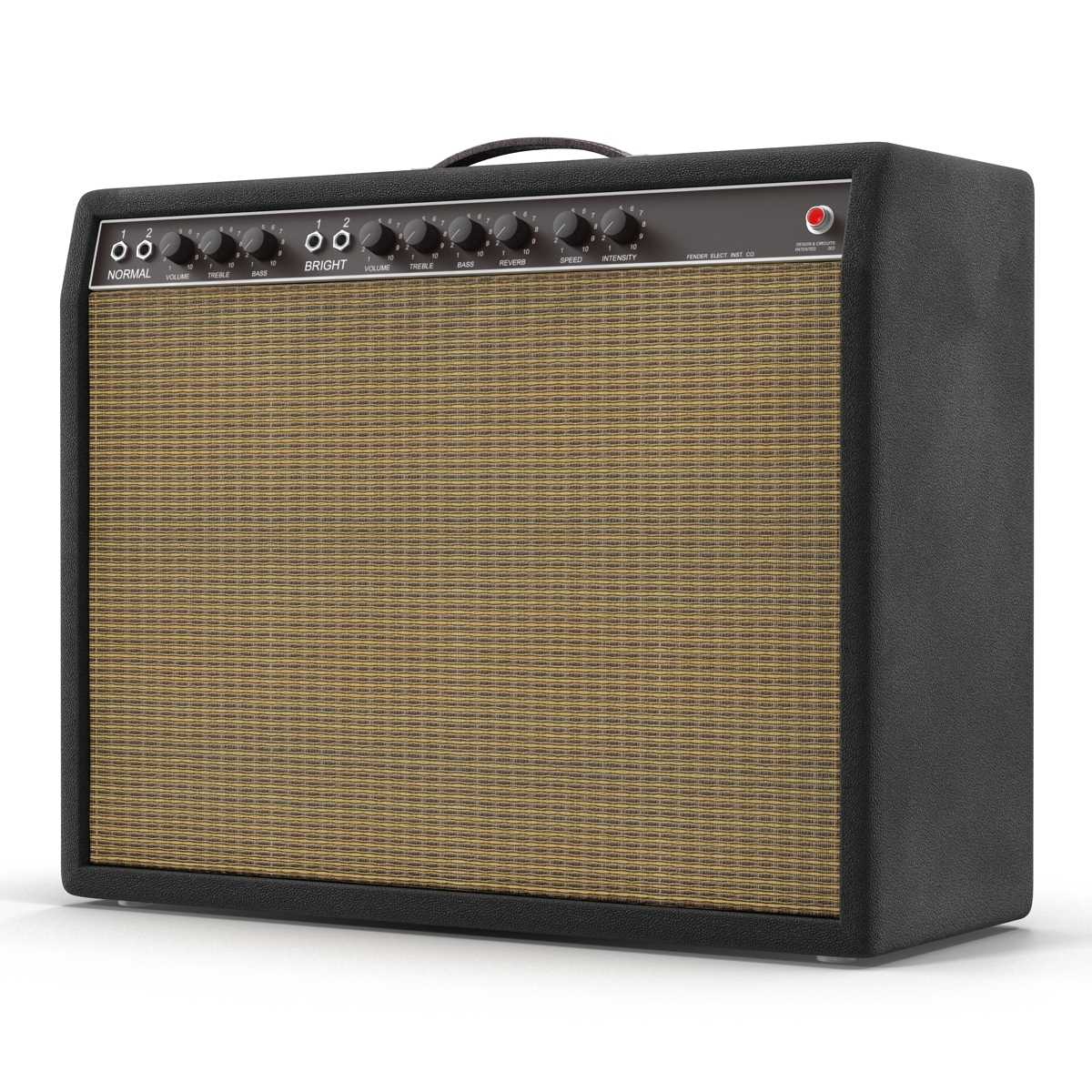 3D Retro Guitar Amp