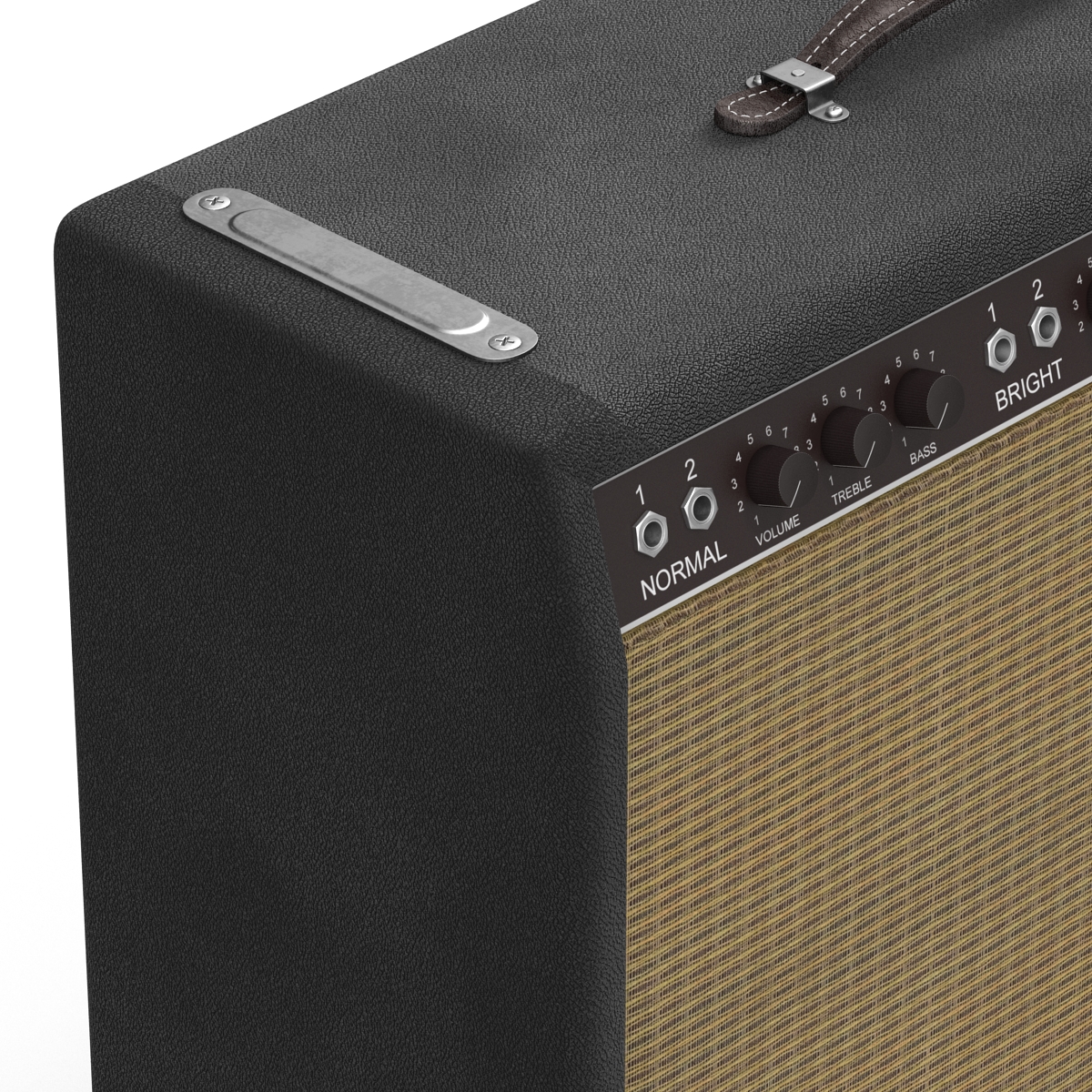 3D Retro Guitar Amp