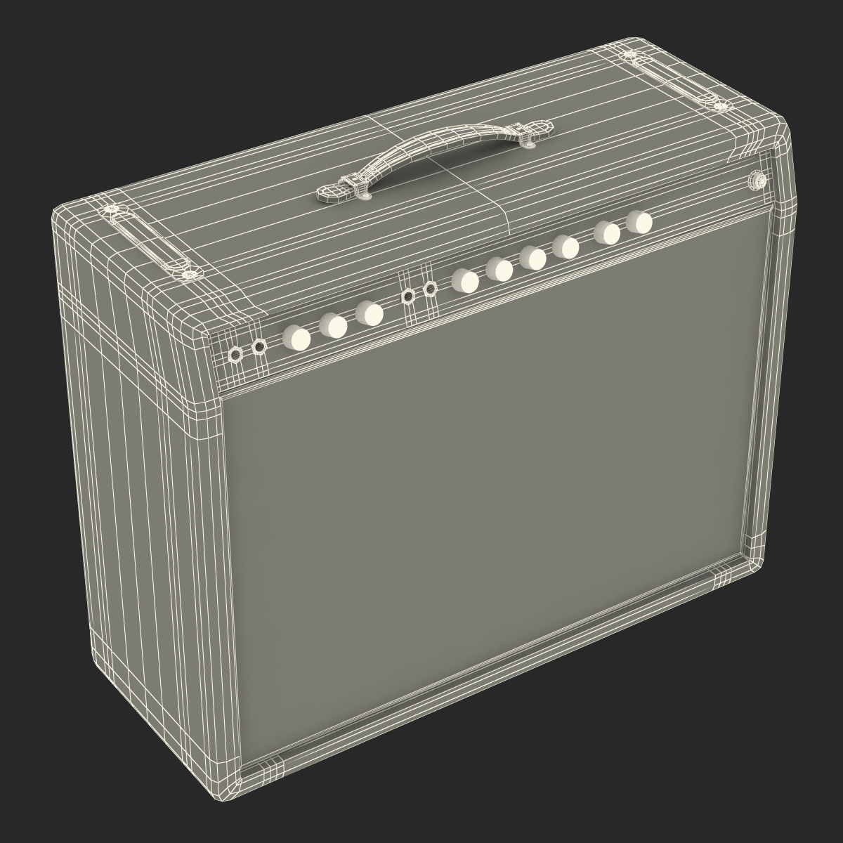 3D Retro Guitar Amp