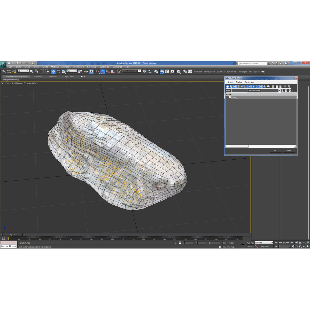 Stone 3D model