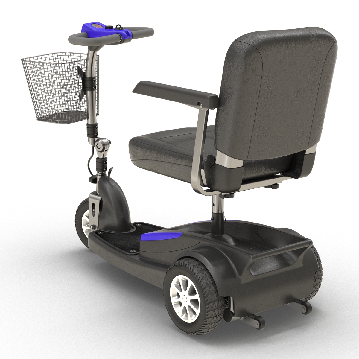 3D Electric Wheelchair Rigged