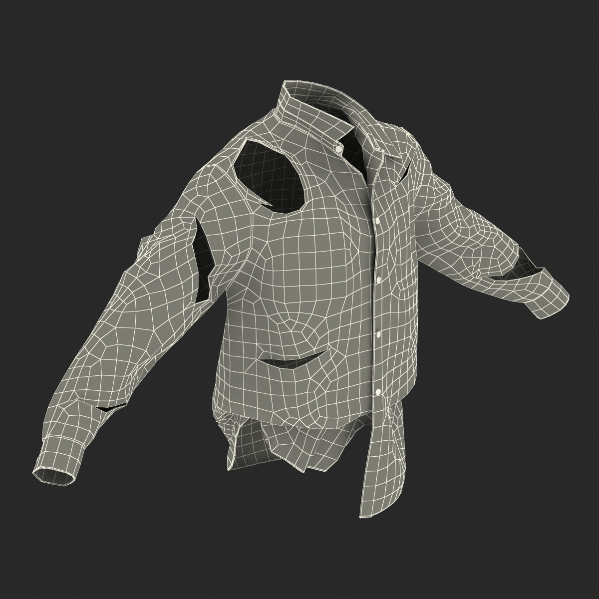 Bloody Shirt 3D