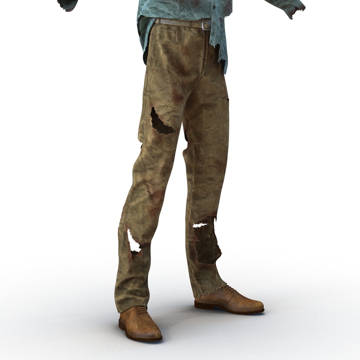 3D Zombie Outfit model