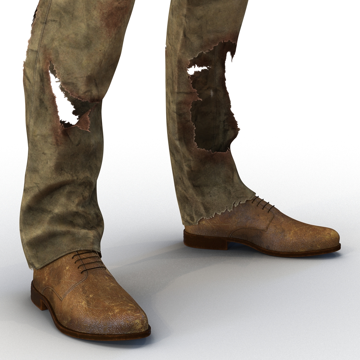 3D Zombie Outfit model