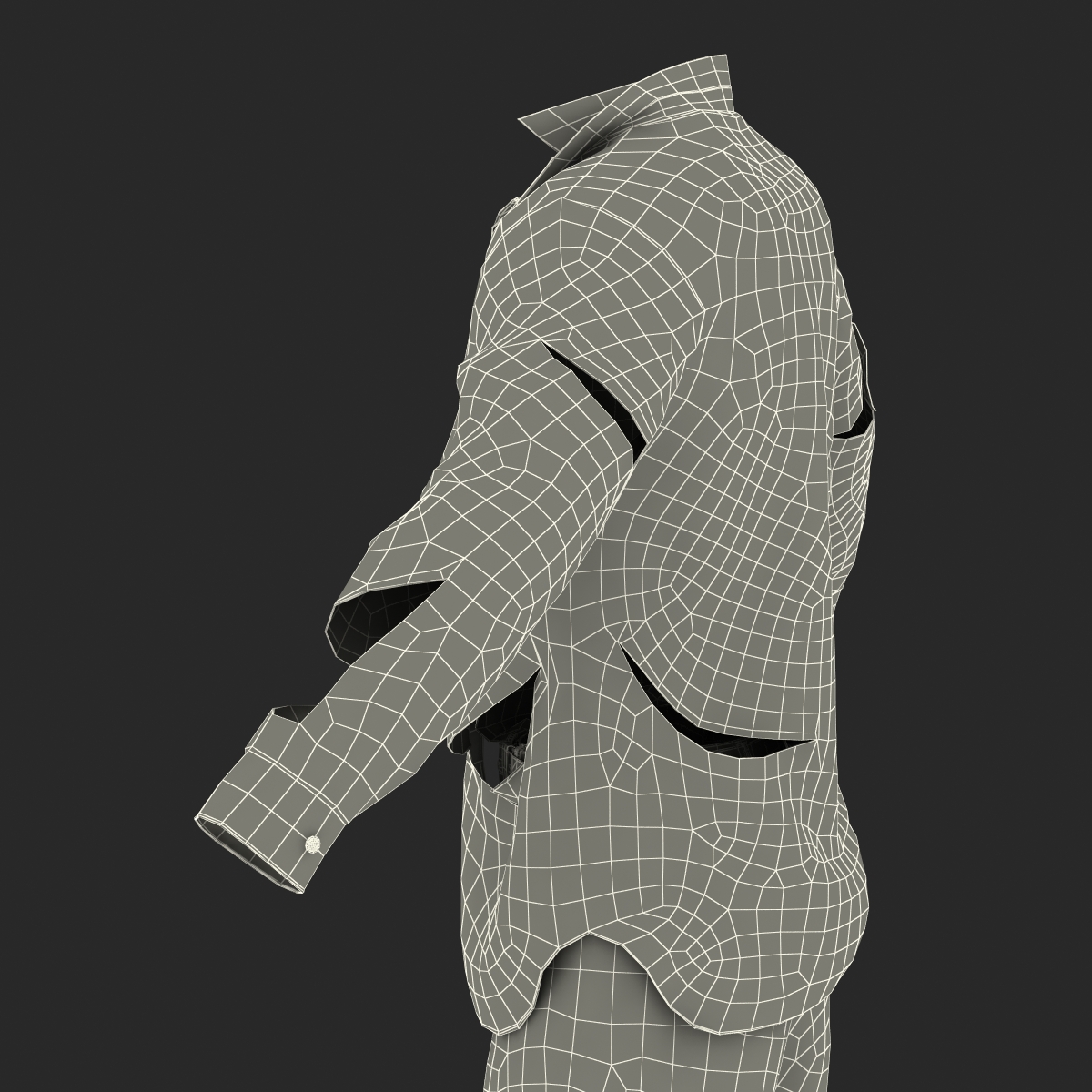 3D Zombie Outfit model