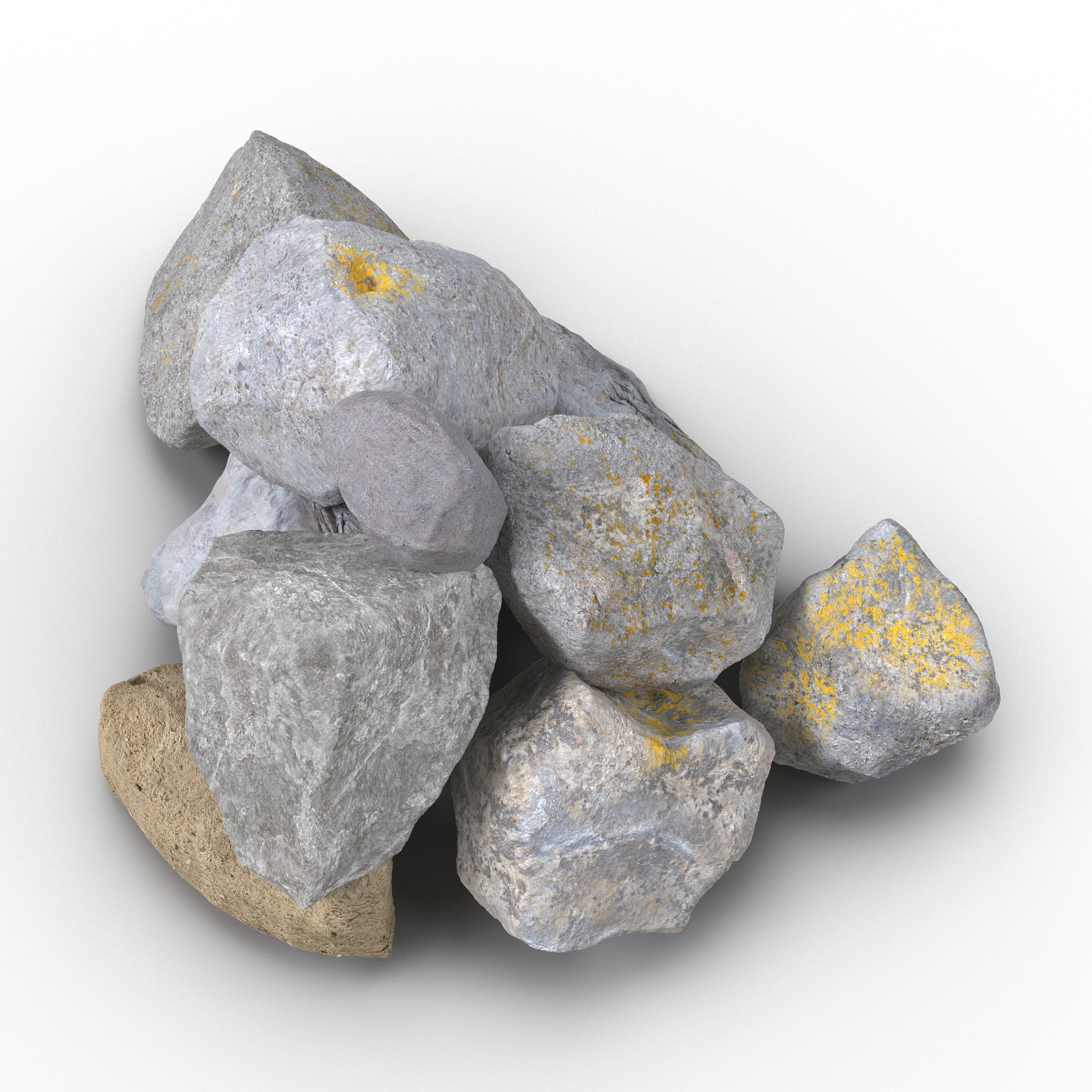 3D model Stones Set