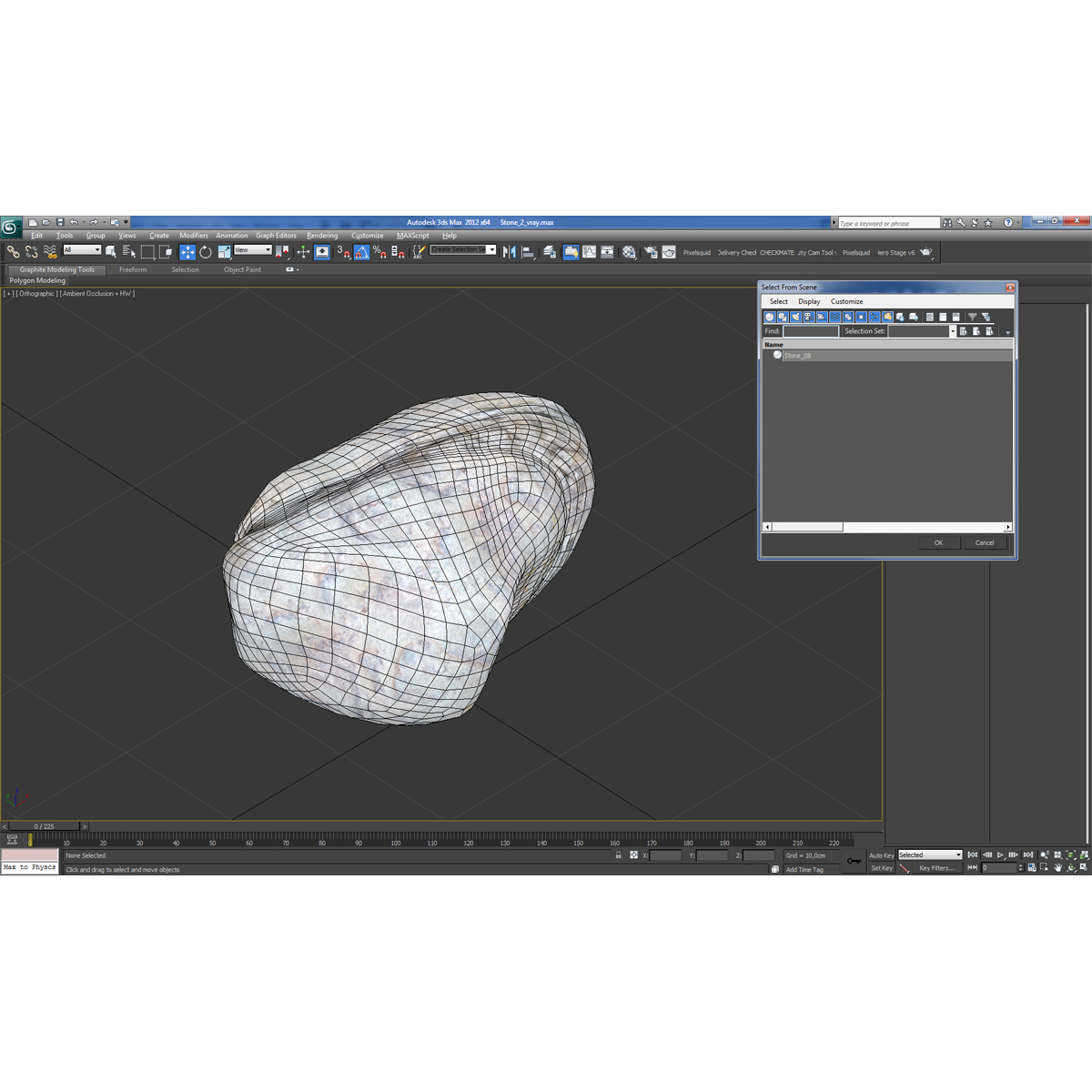 Stone 2 3D model