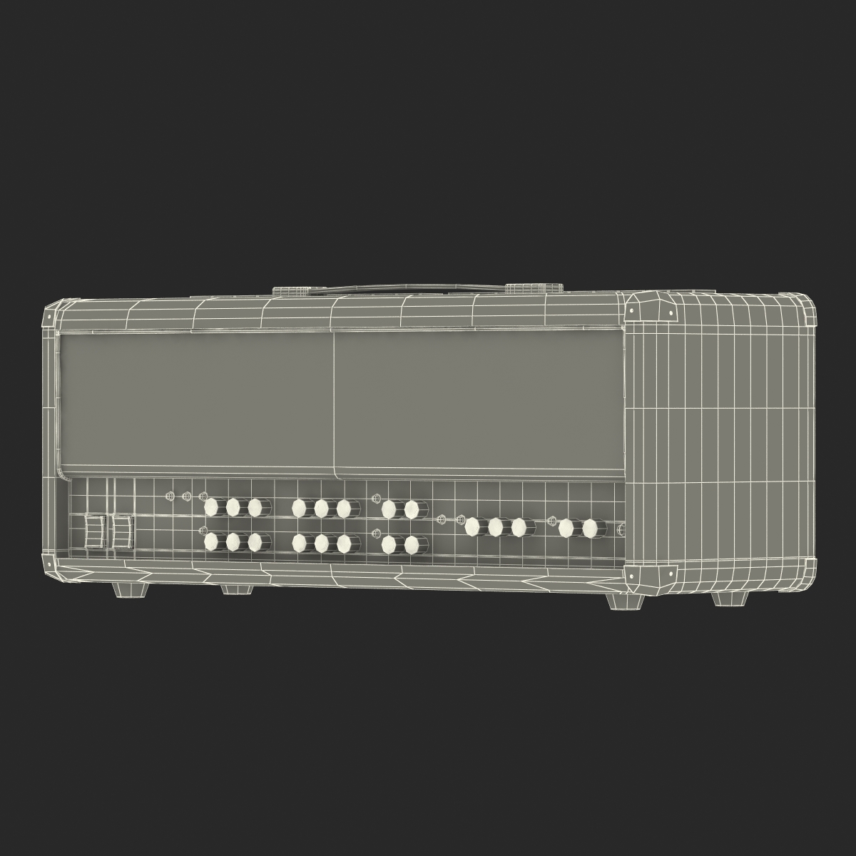 Guitar Amplifier Head Generic 3D model