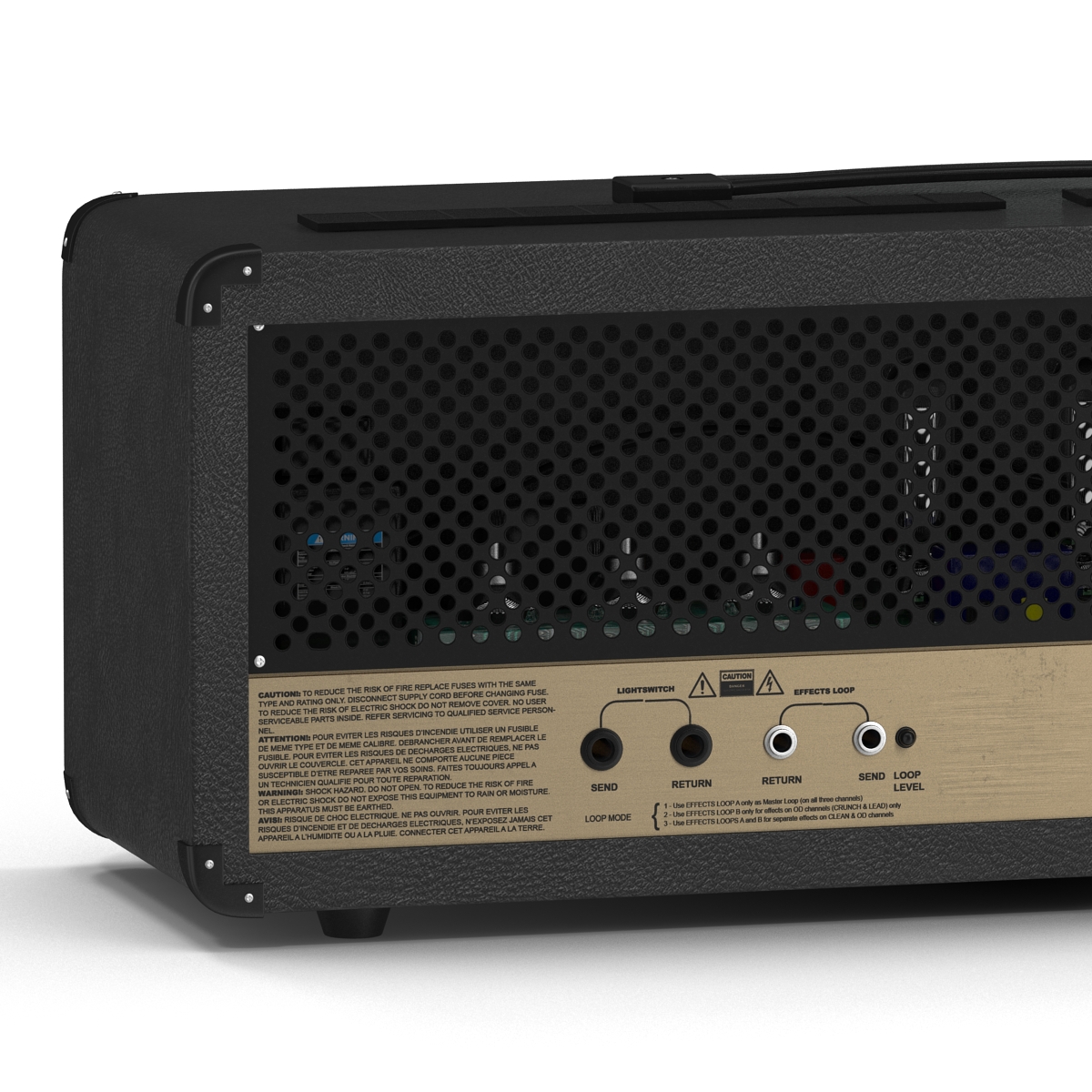 Guitar Amplifier Head Generic 3D model