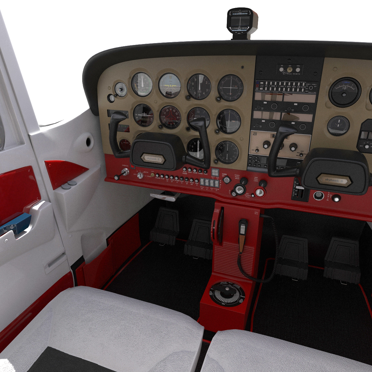 3D model Cessna 172