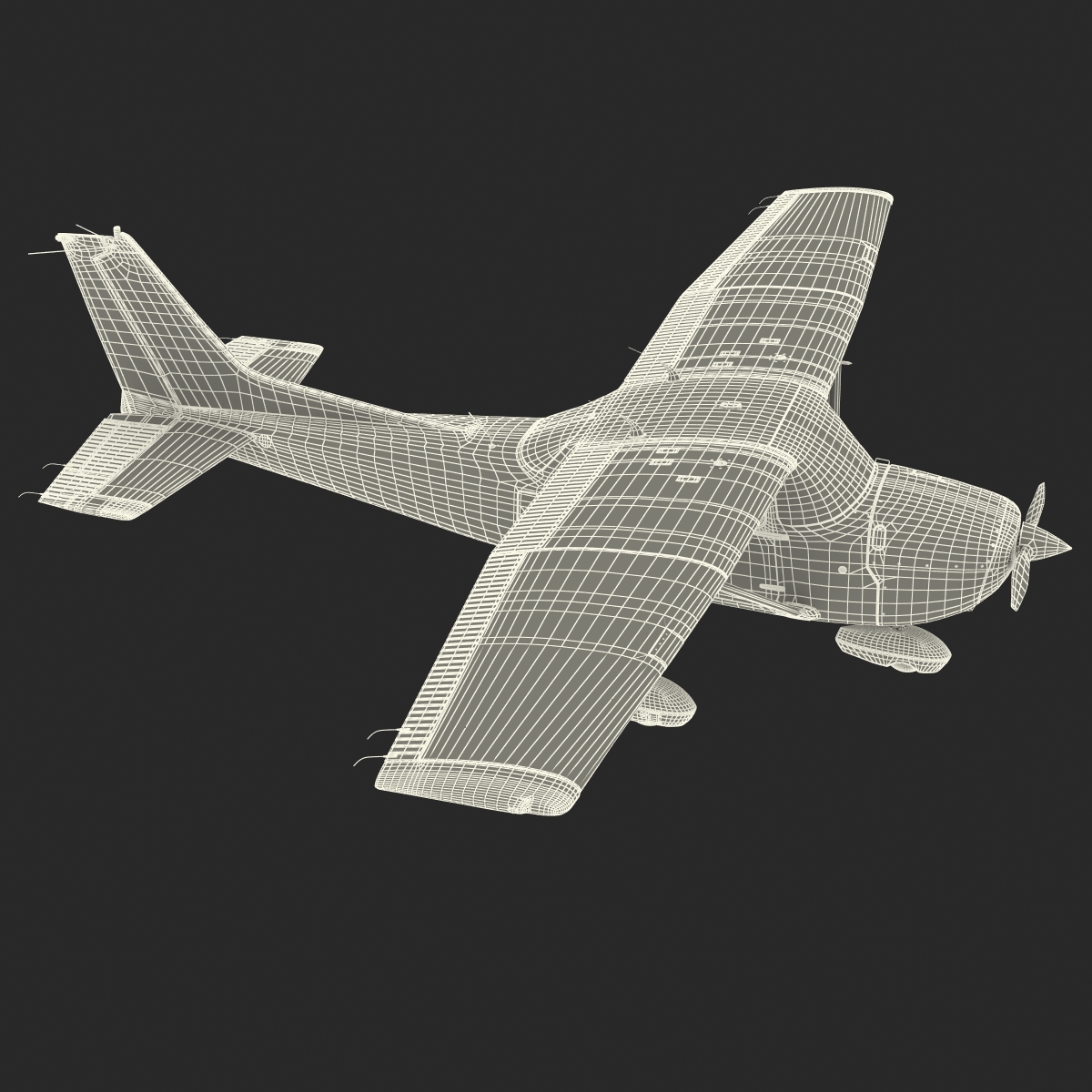 3D model Cessna 172