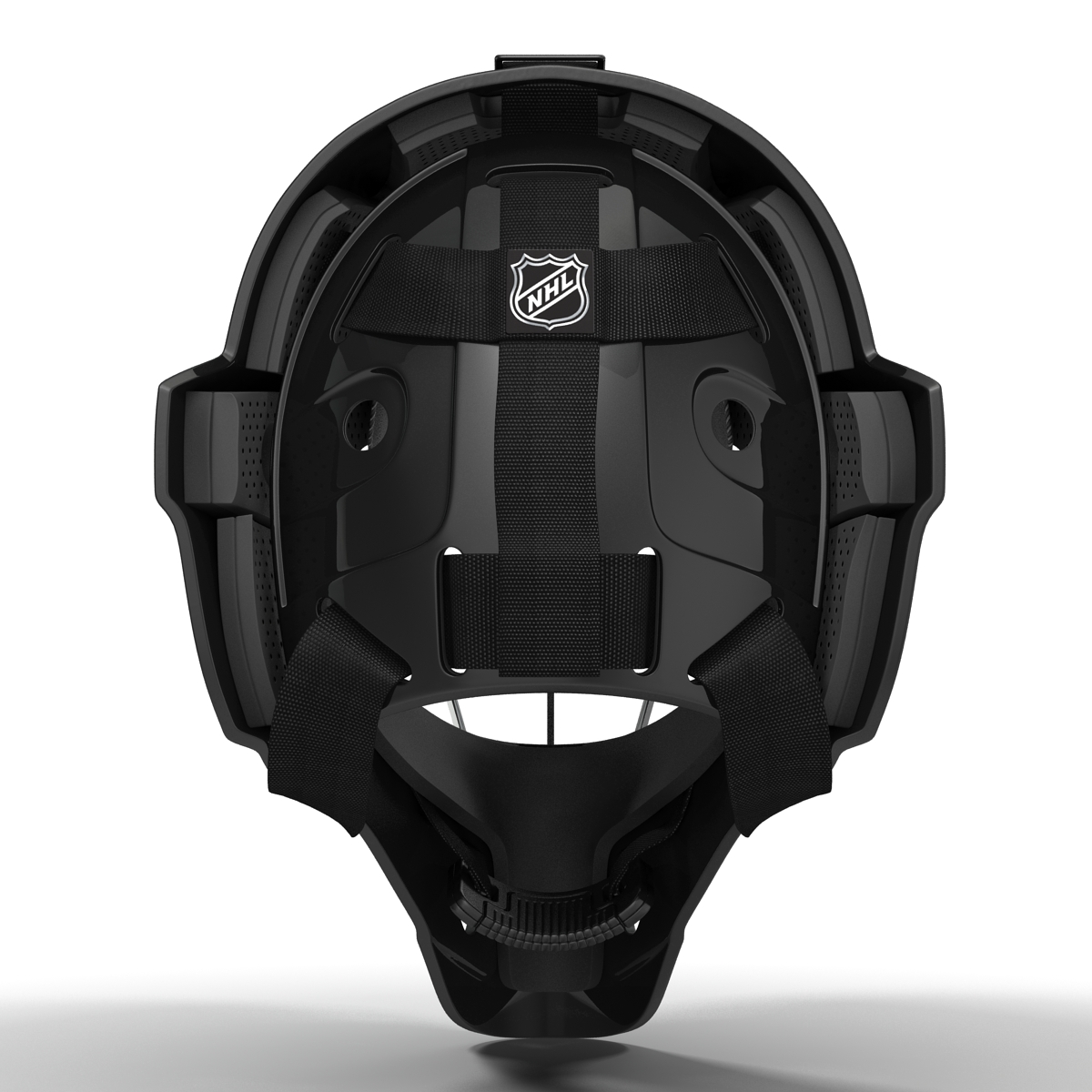 3D model Hockey Goalie Mask Bauer Black