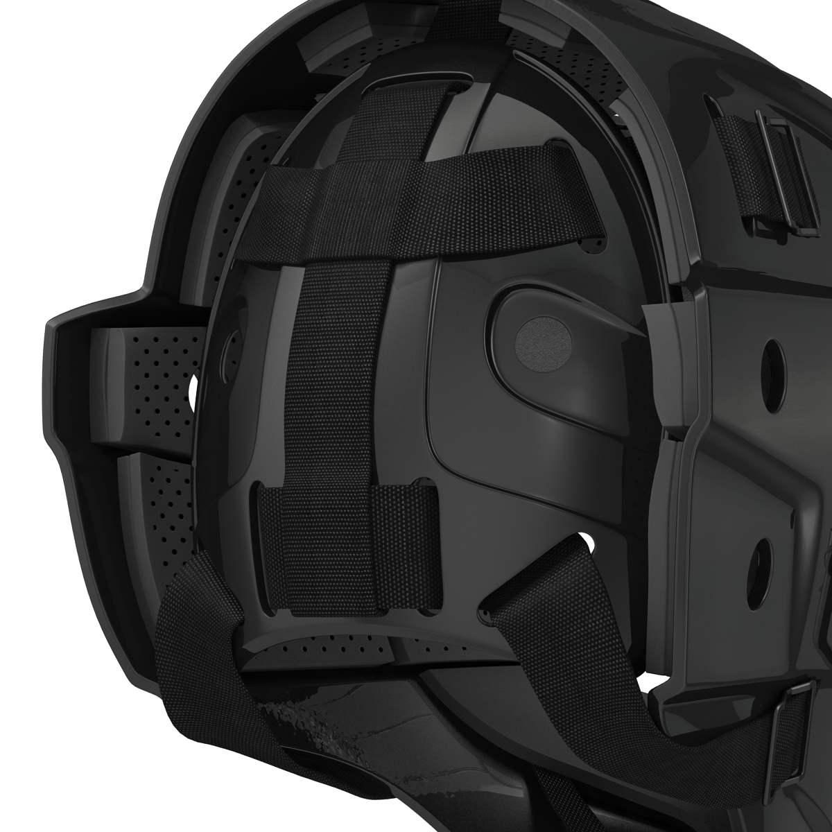 Hockey Goalie Mask Generic Black 3D