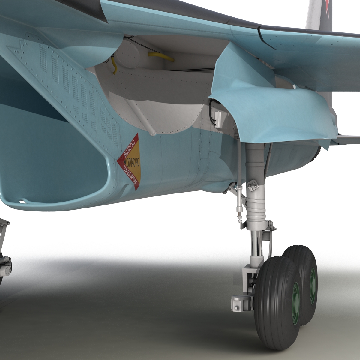 3D Russian Air Force Su 34 model