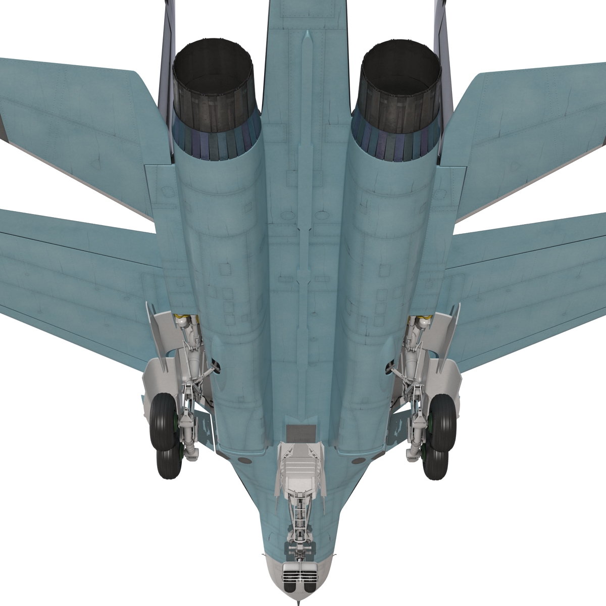 3D Russian Air Force Su 34 model