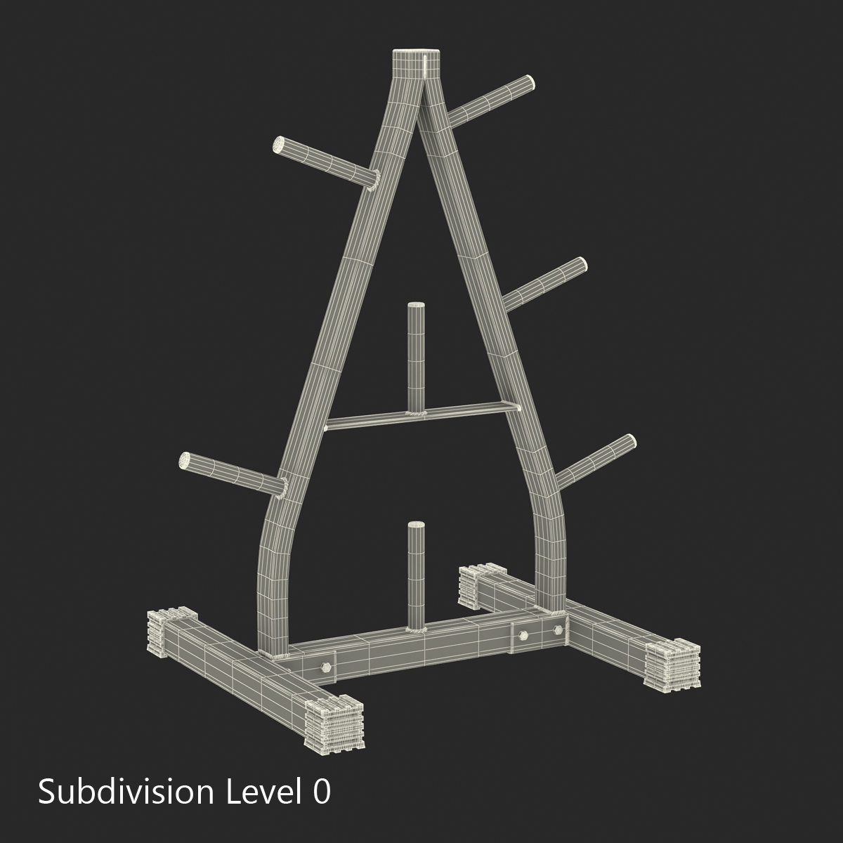 Weight Plate Tree 3D