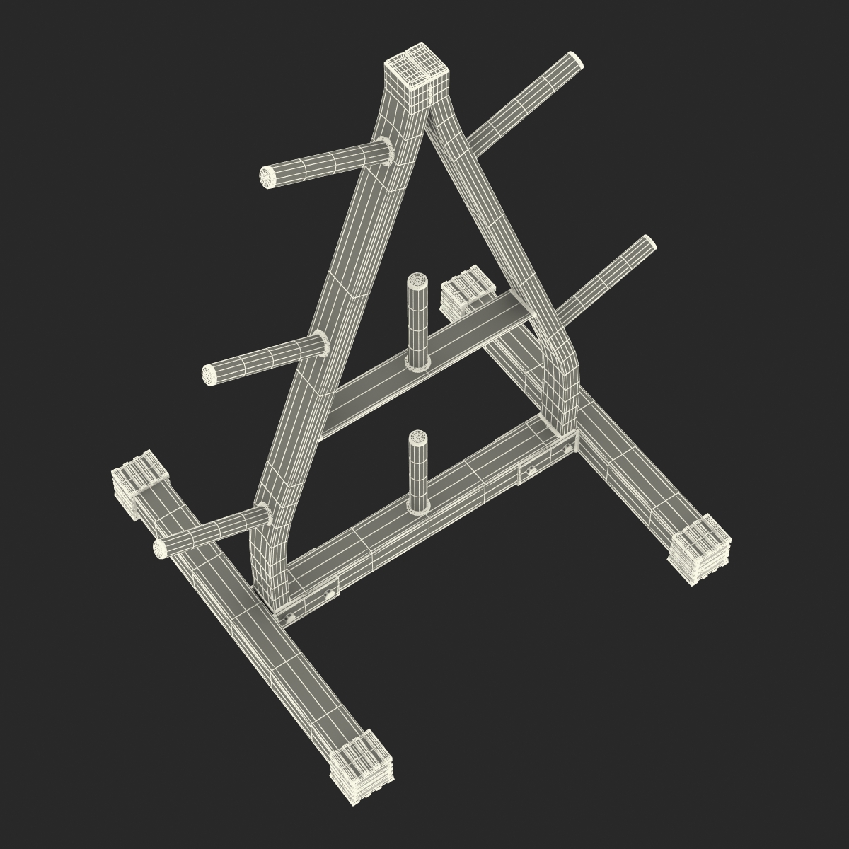 Weight Plate Tree 3D